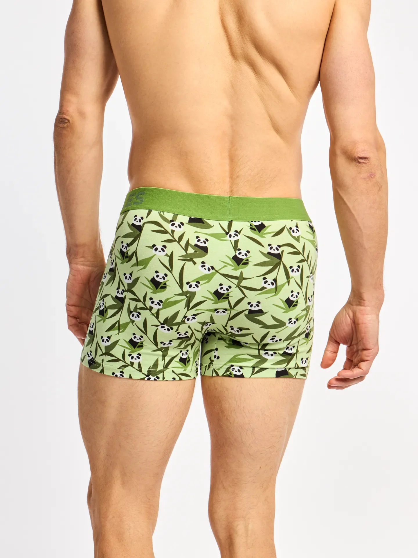 Lustige Boxershorts für Männer Pandas und Bambus - Image 5