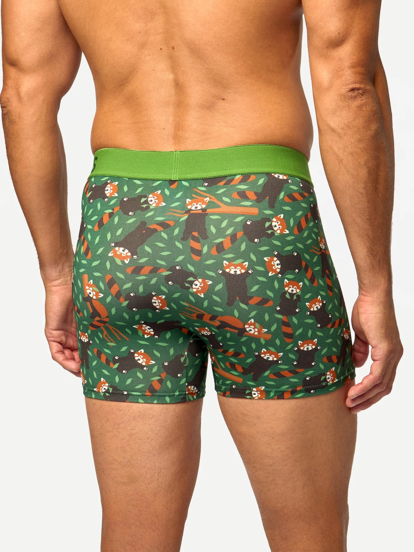 Lustige Boxershorts für Herren Roter Panda - Image 3