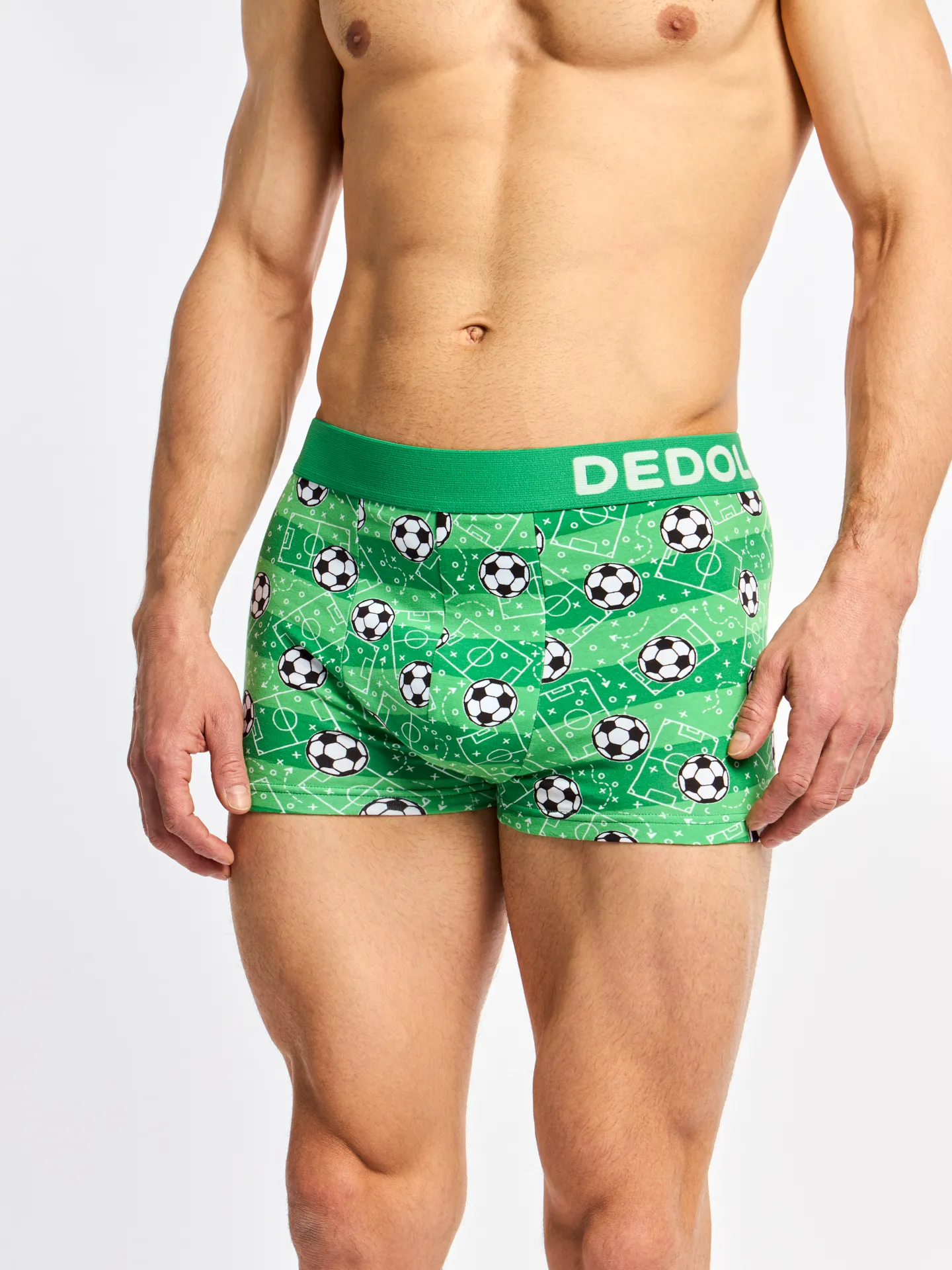 Gekürzte Boxershorts für Männer Fußballplatz - Image 4
