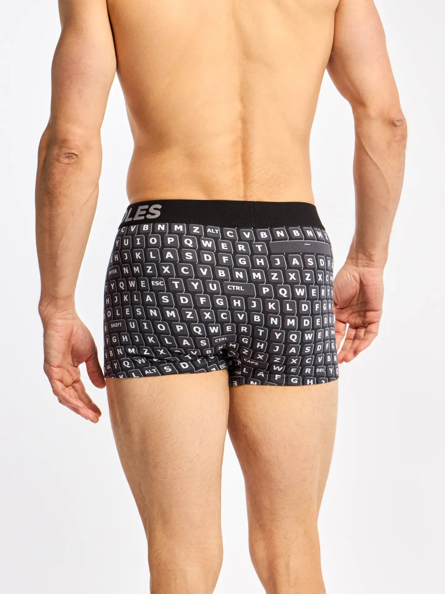 Gekürzte Boxershorts für Männer Tastatur - Image 3