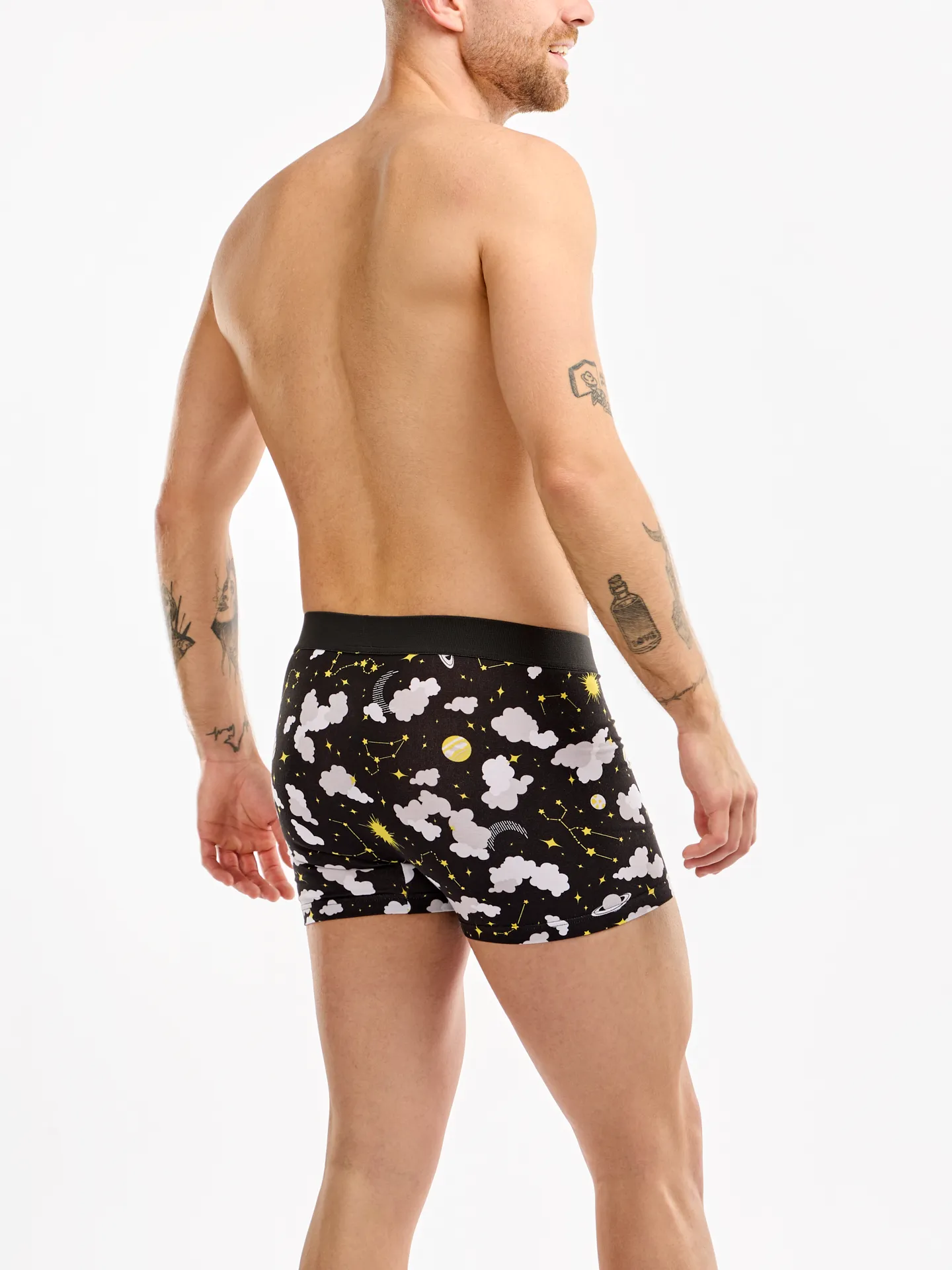 Lustige Boxershorts für Männer Sternenhimmel - Image 4