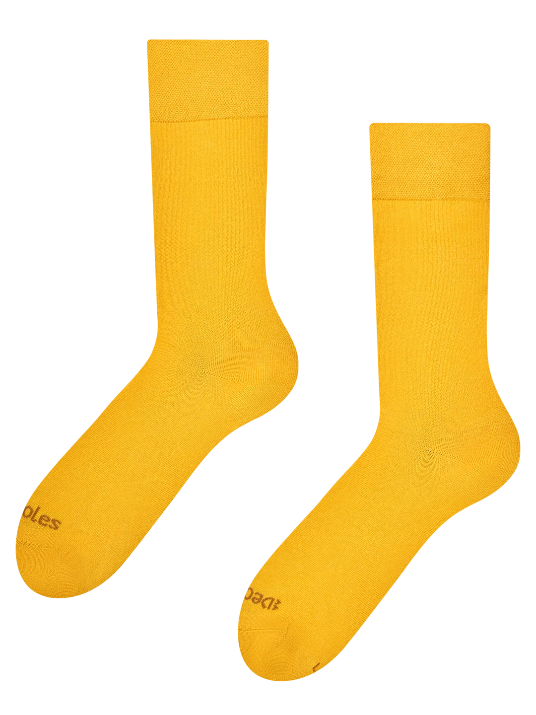 Senfgelbe Socken