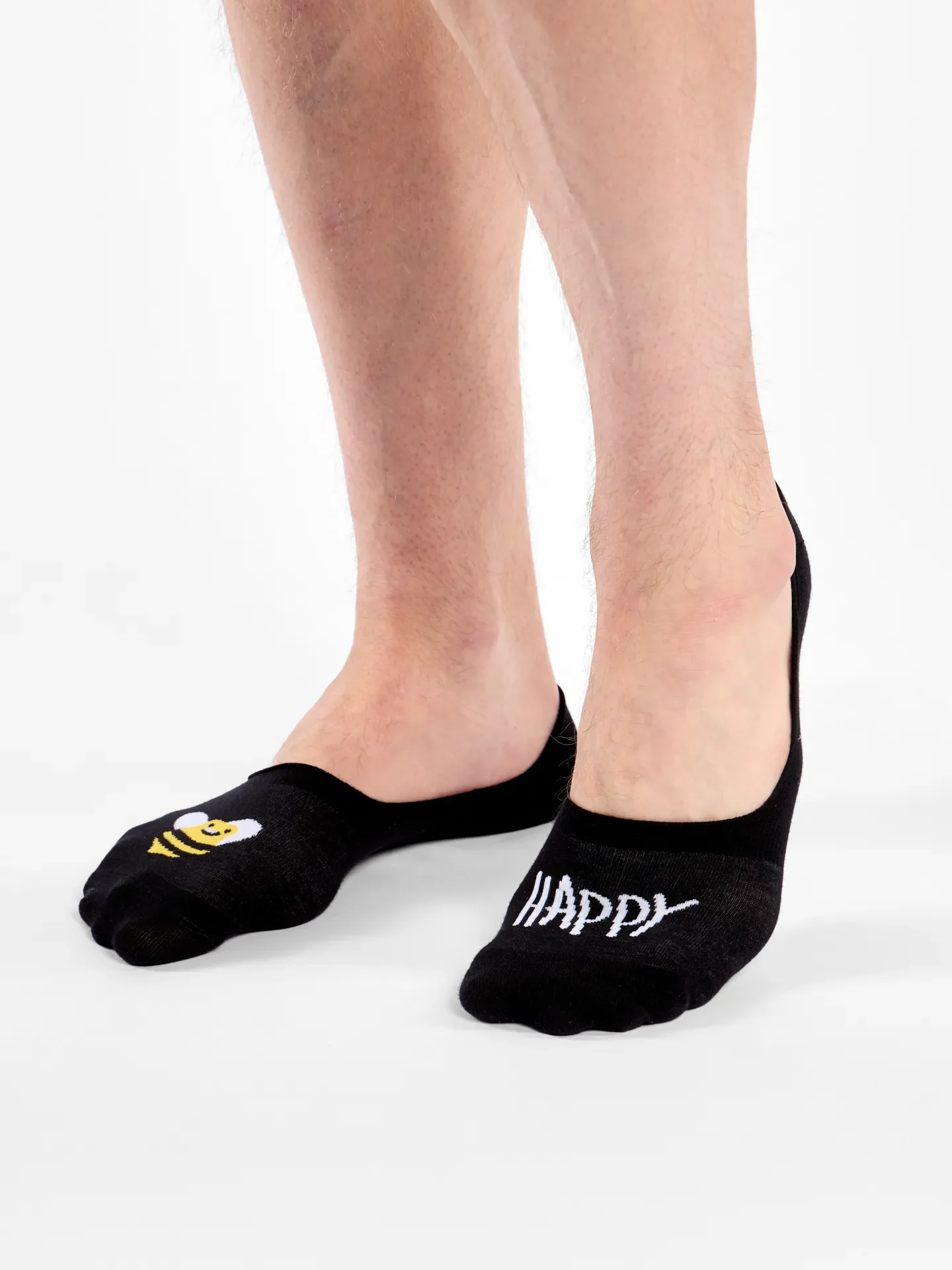 Lustige No-Show-Socken Be Happy - Image 2