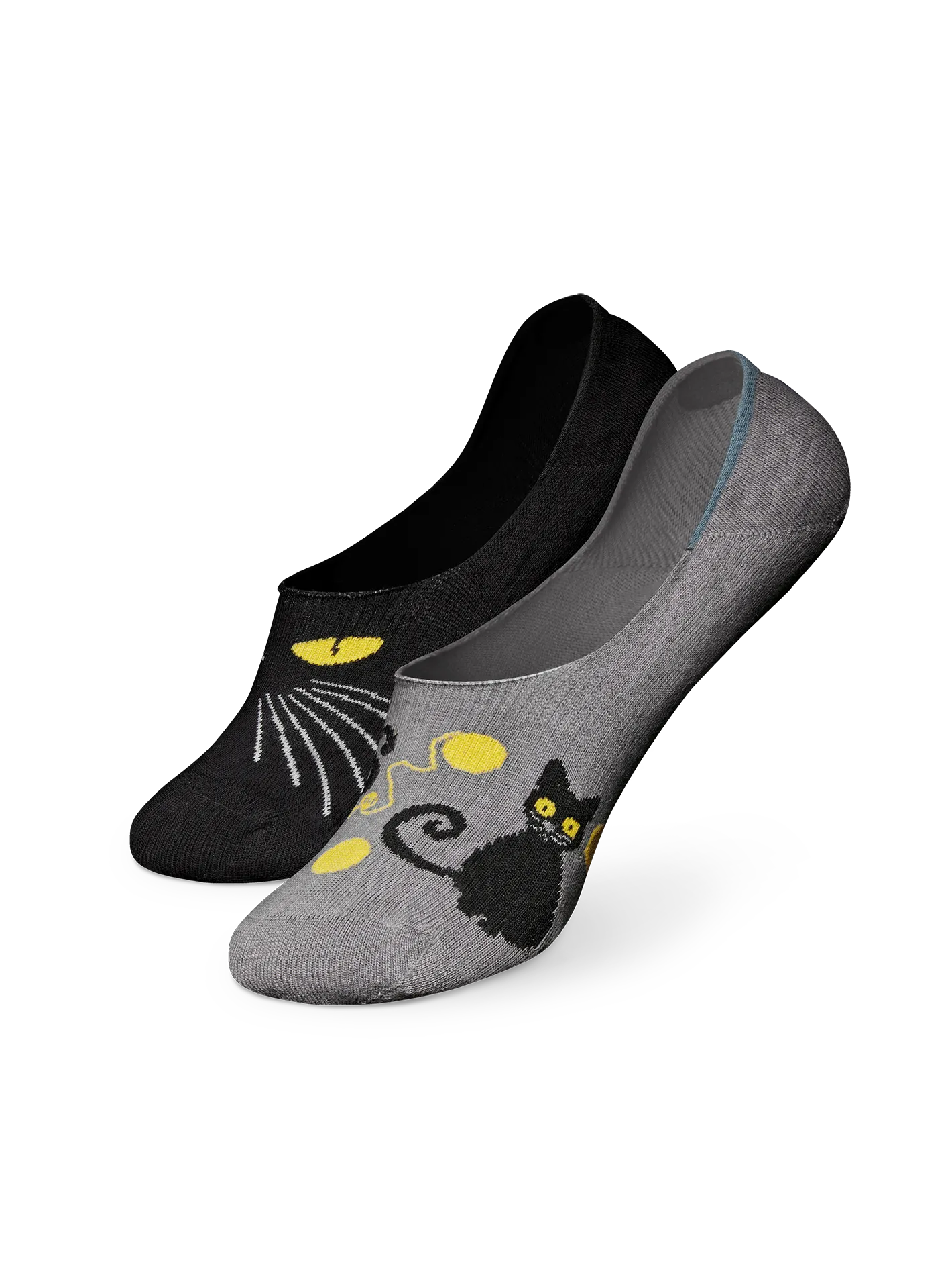 Lustige No-Show-Socken Katzenaugen