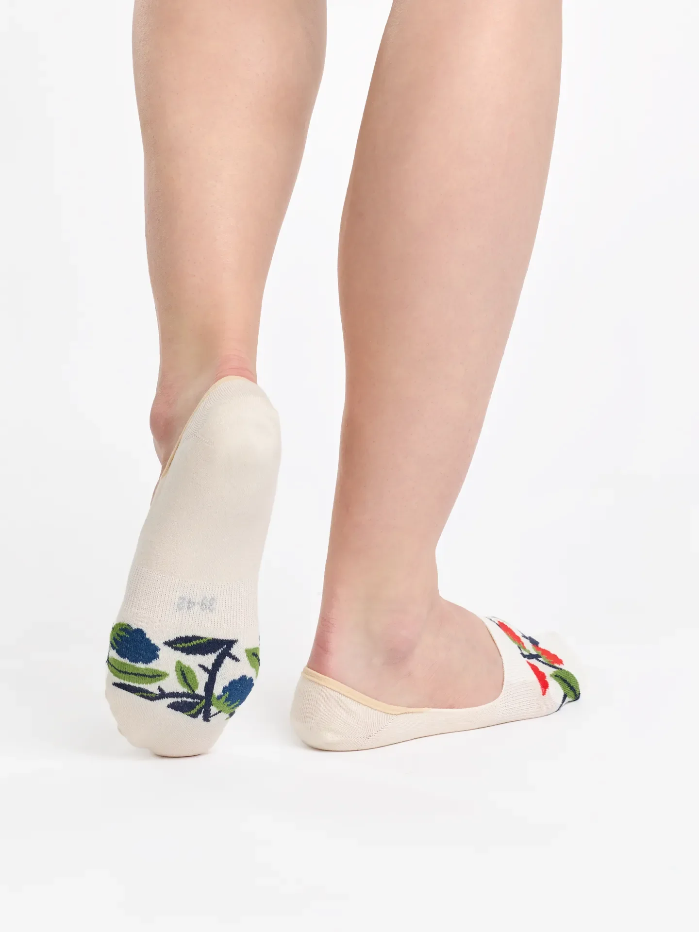 Lustige No-Show-Socken Himbeeren - Image 3