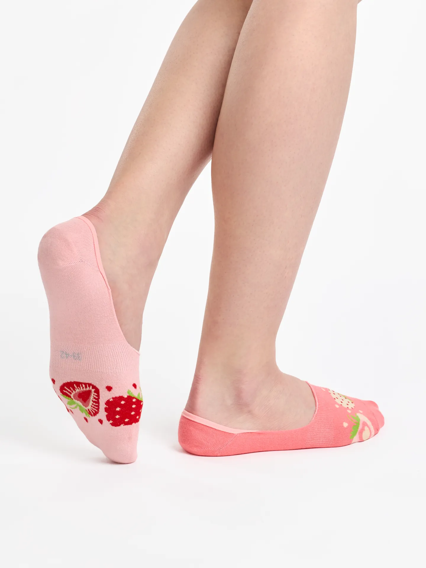 Lustige No-Show-Socken Süße Erdbeeren - Image 3