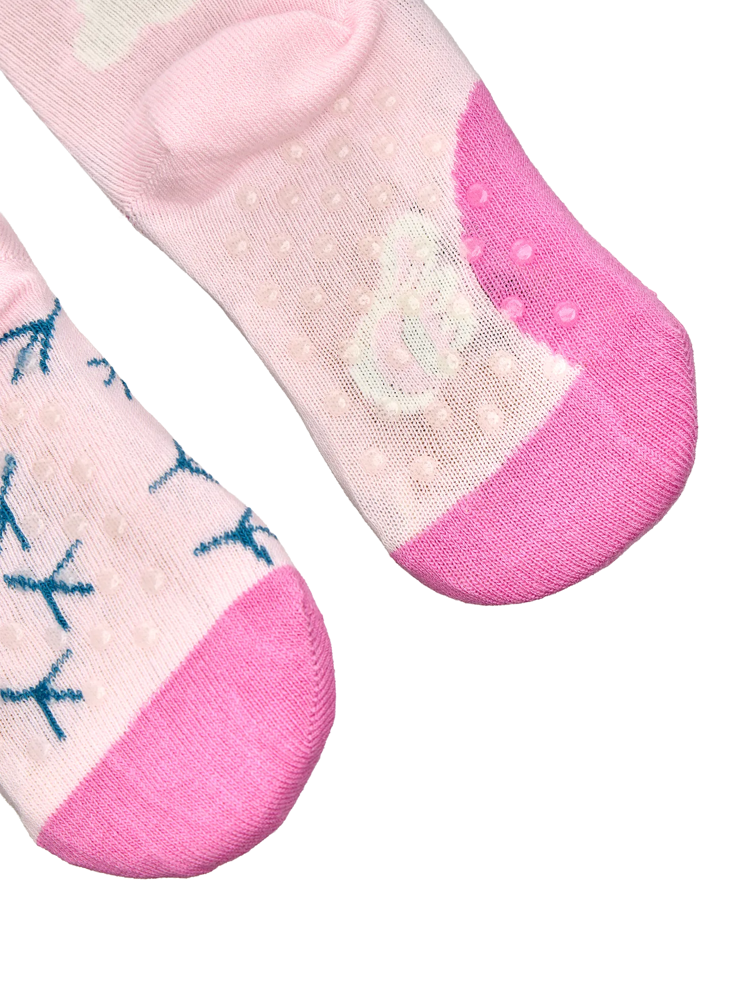 Rutschfeste Strumpfhosen für Kinder Einhorn mit Schal - Image 2