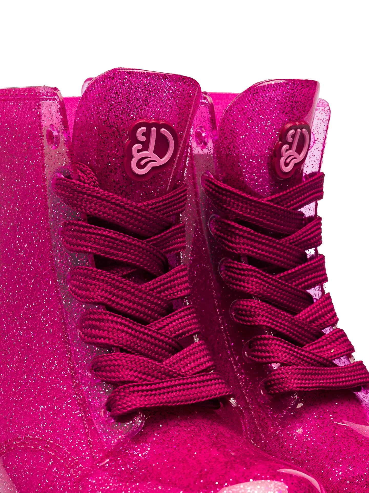 Rosa Glitzer Regenstiefel für Kinder - Image 4