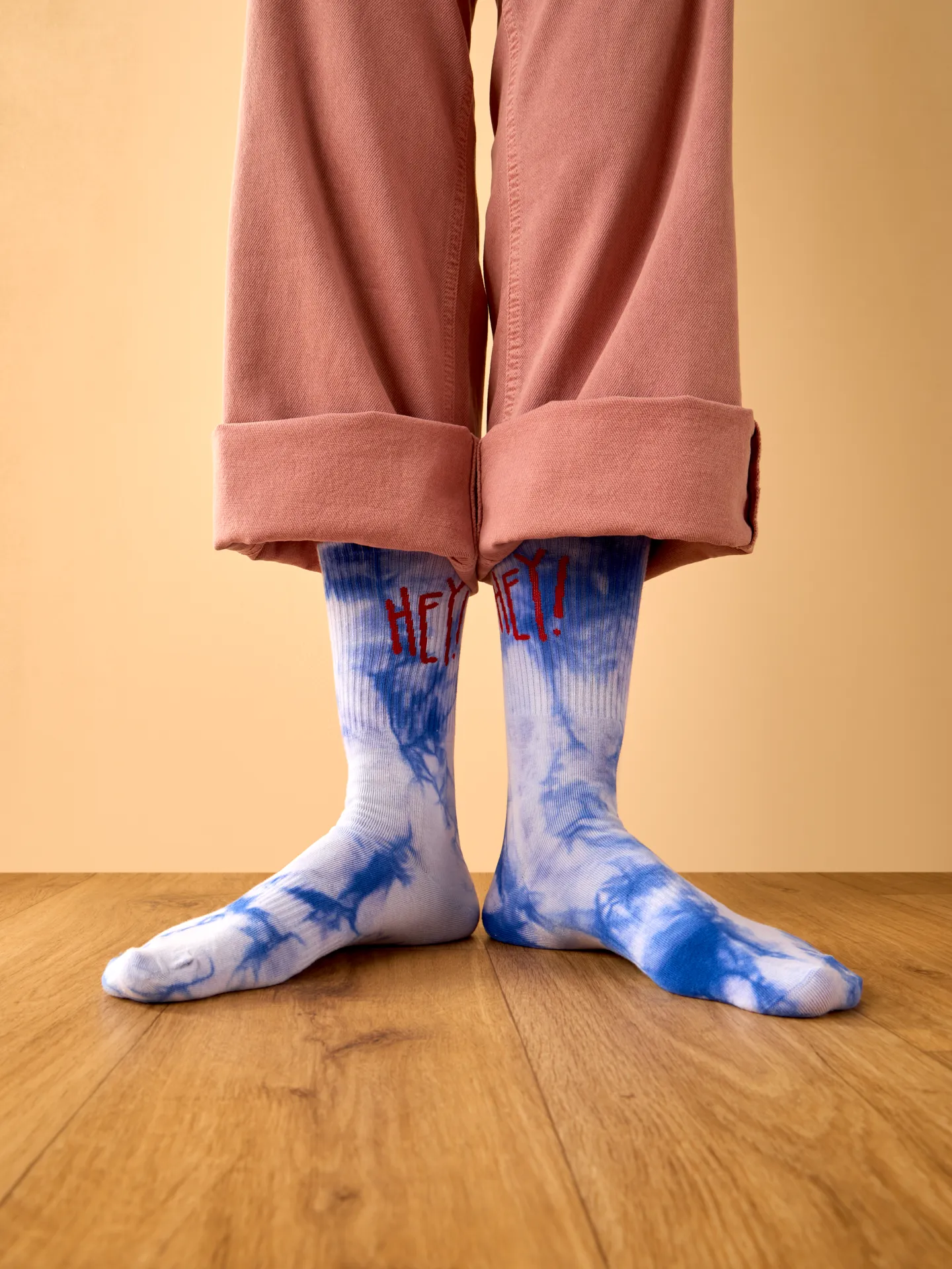 Gerippte Socken Hey, Hi! - Image 4