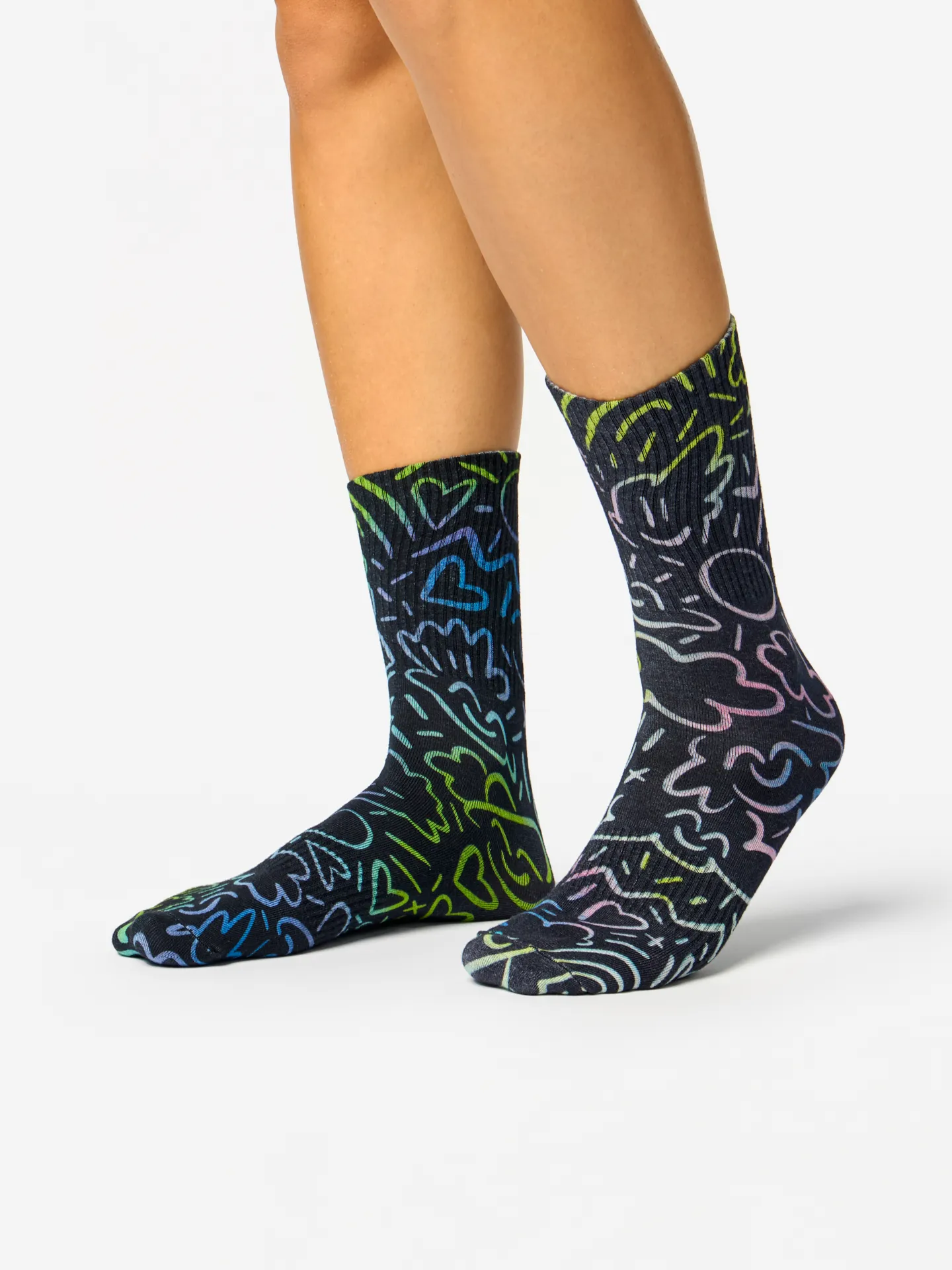 Gerippte Socken Städtische Kritzeleien - Image 2