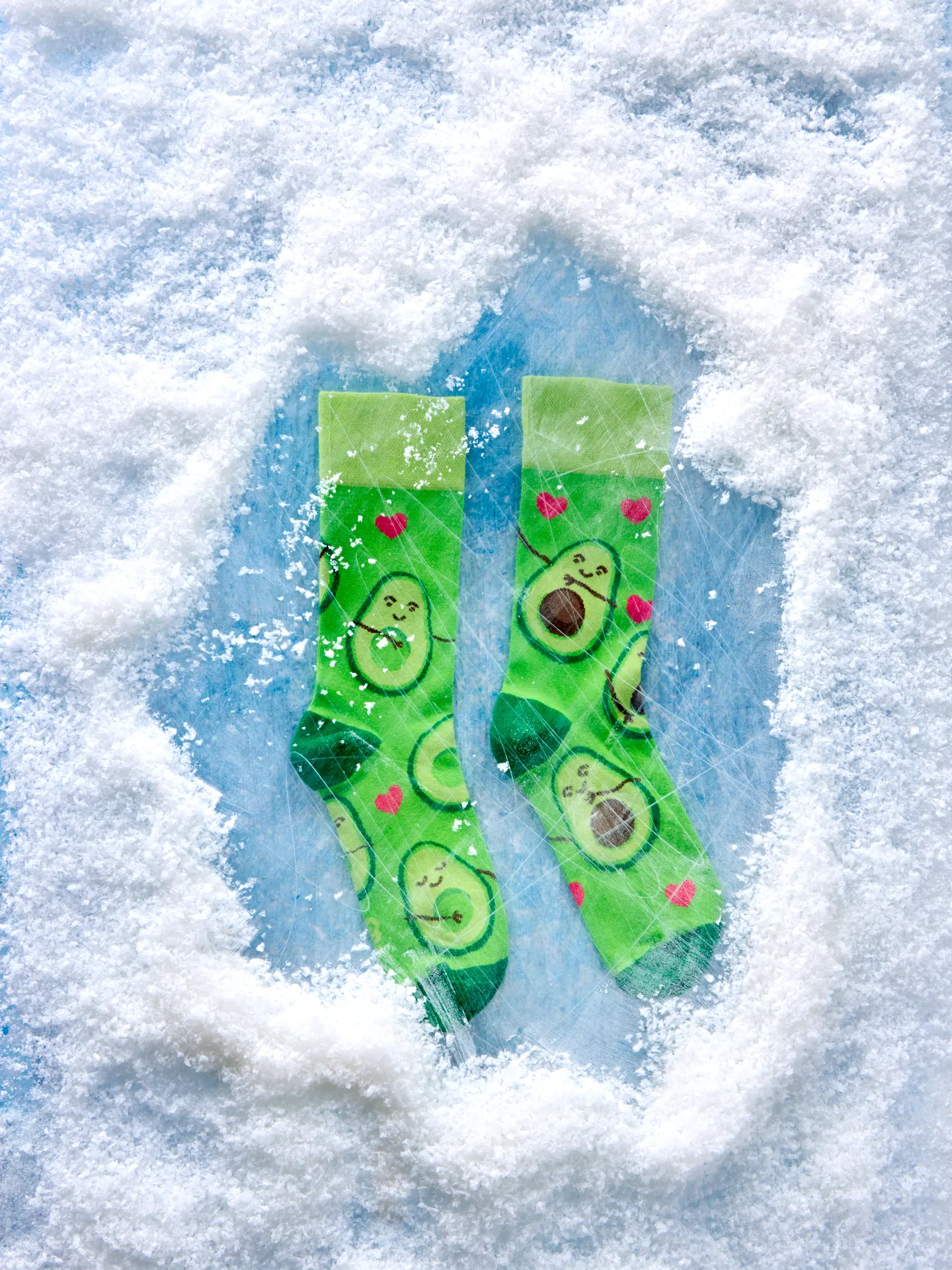 Lustige Socken Avocado-Liebe - Image 4