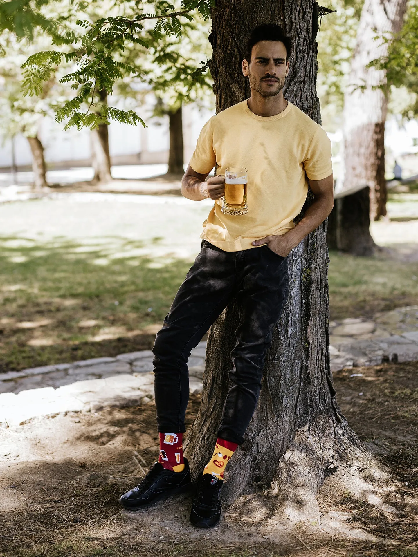 Lustige Socken Bier und Barbecue - Image 4