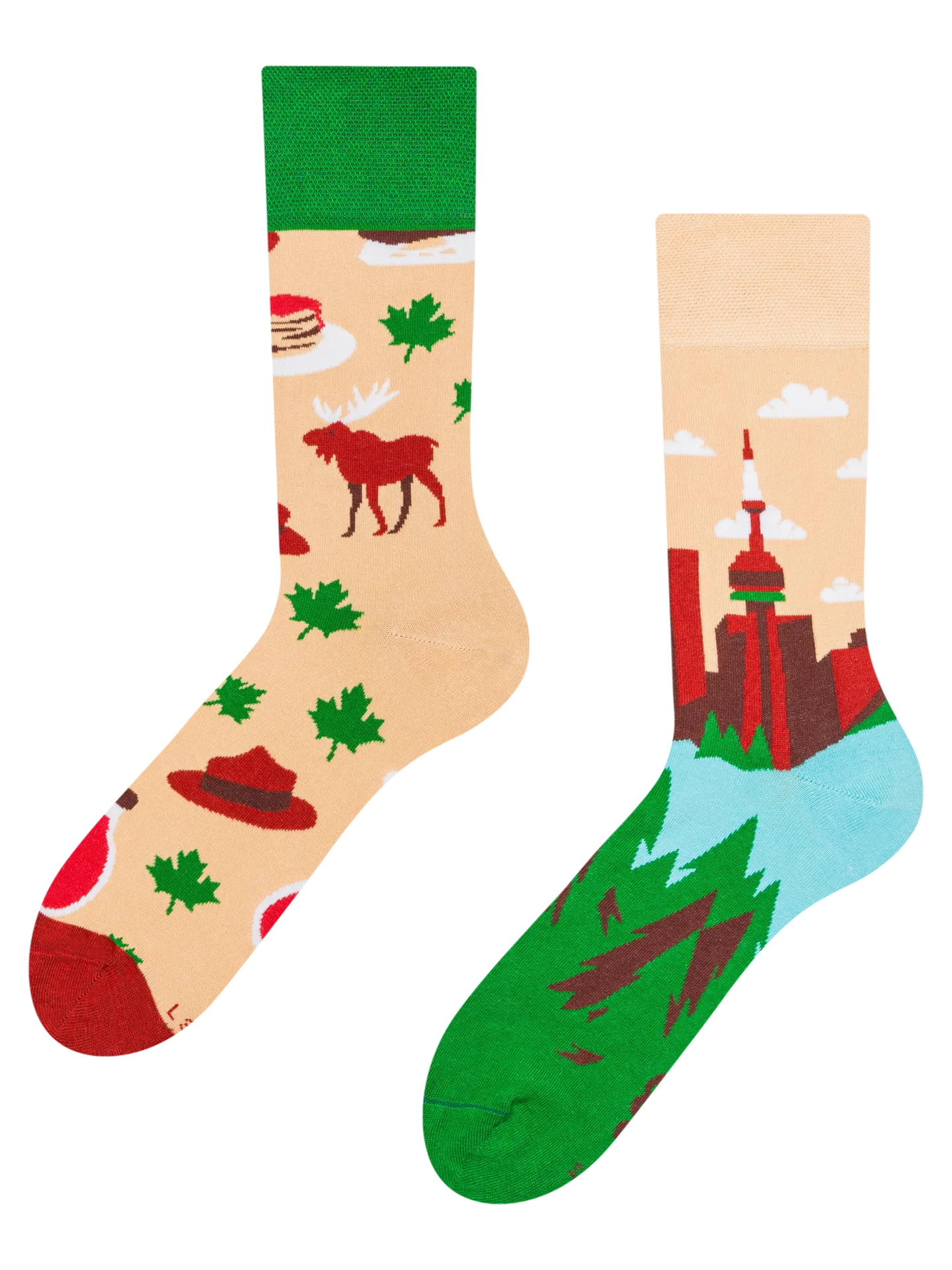 Lustige Socken Kanada