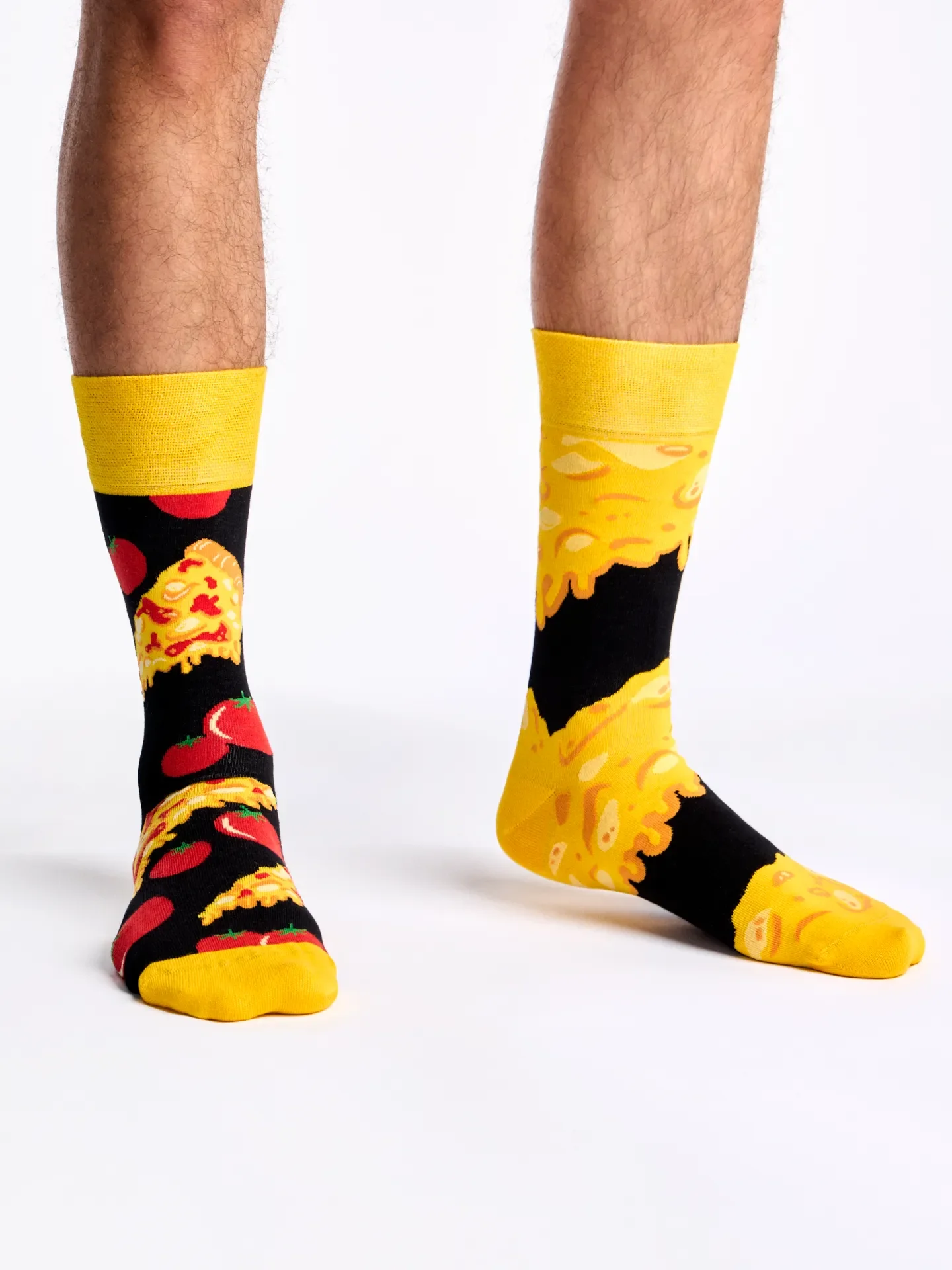 Lustige Socken Käsepizza - Image 2