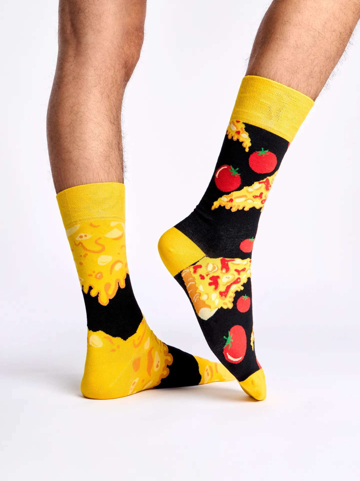 Lustige Socken Käsepizza - Image 3