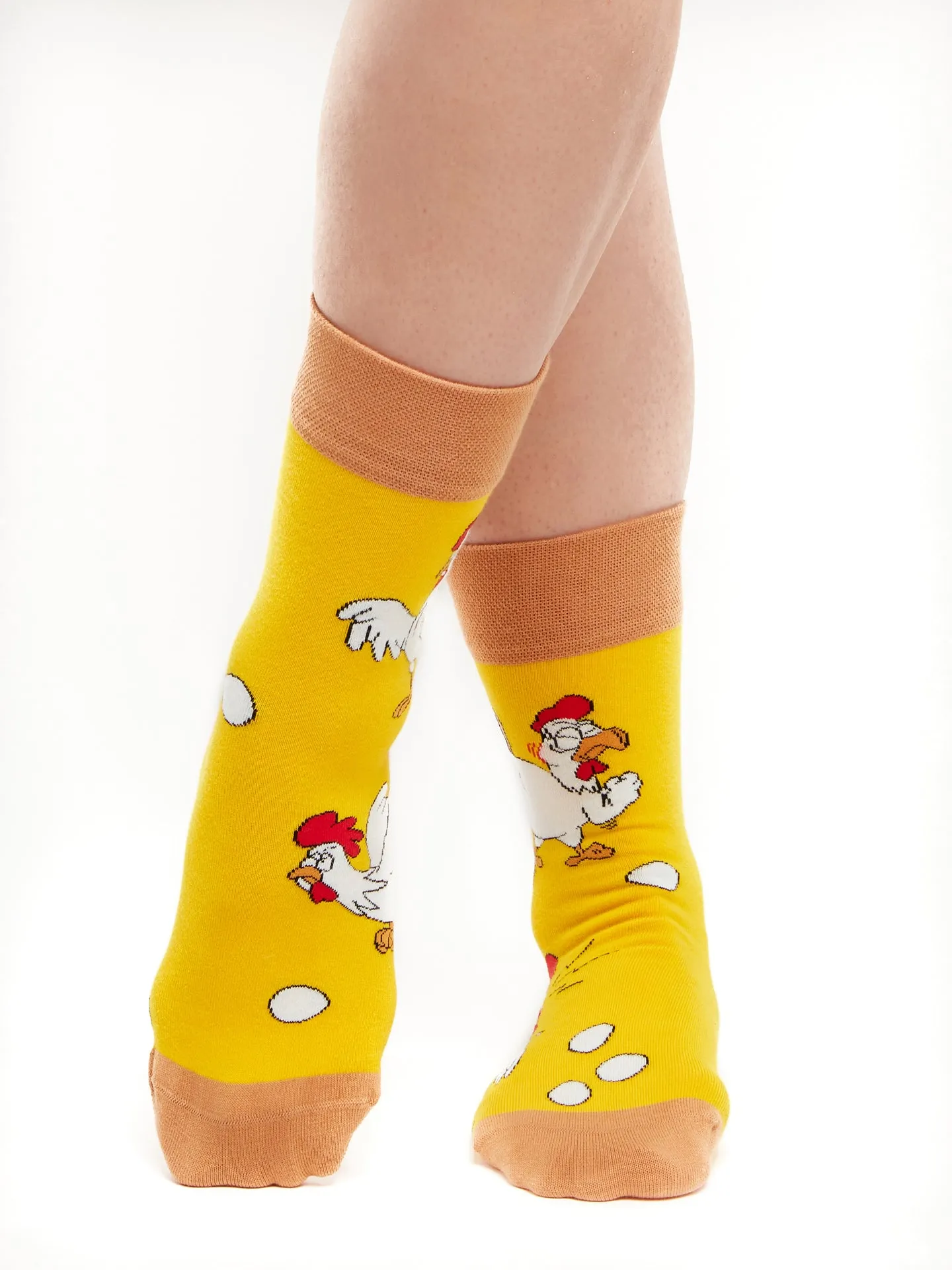 Lustige Socken Huhn oder Ei - Image 2