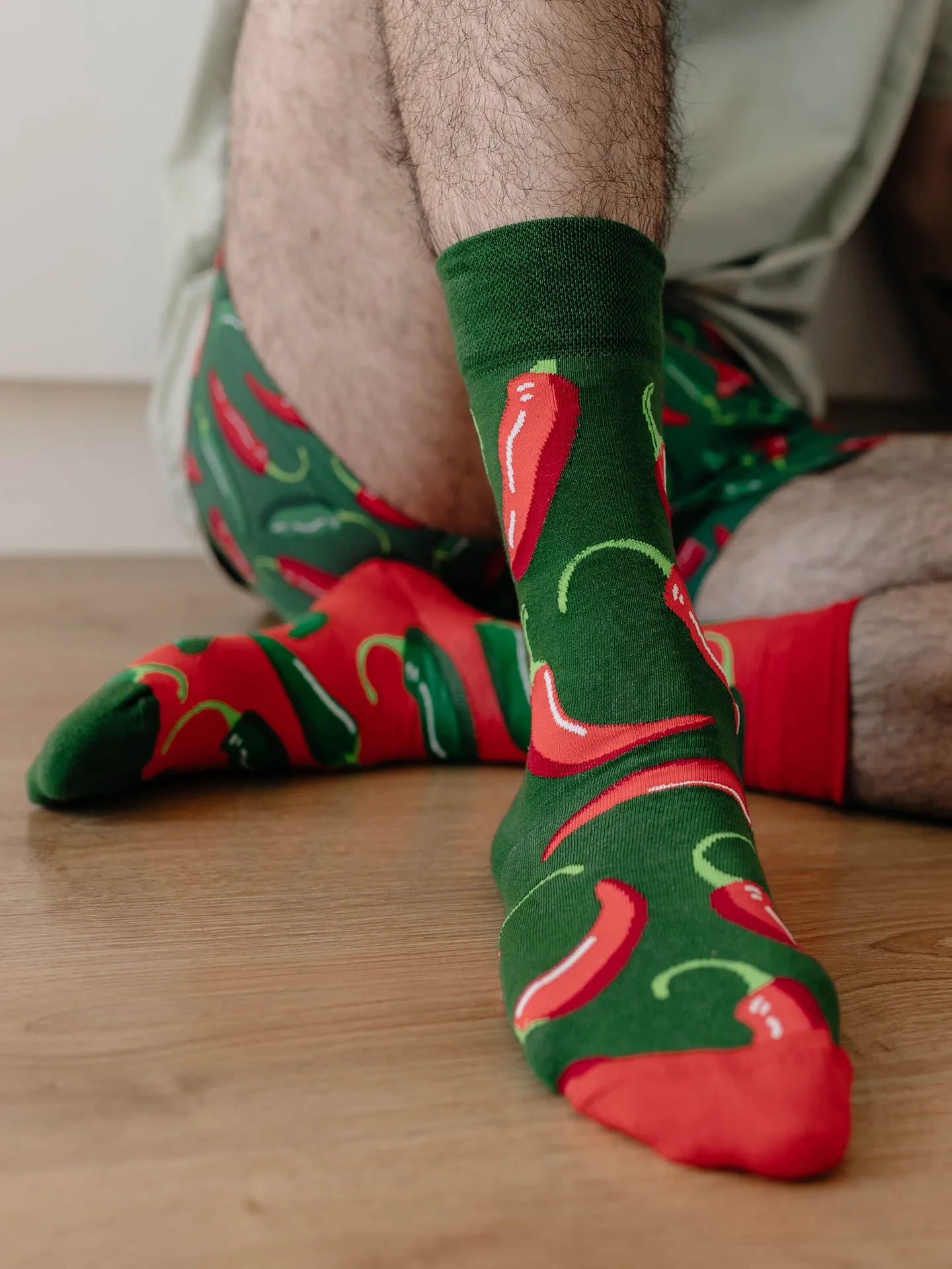Lustige Socken Chilischoten - Image 3