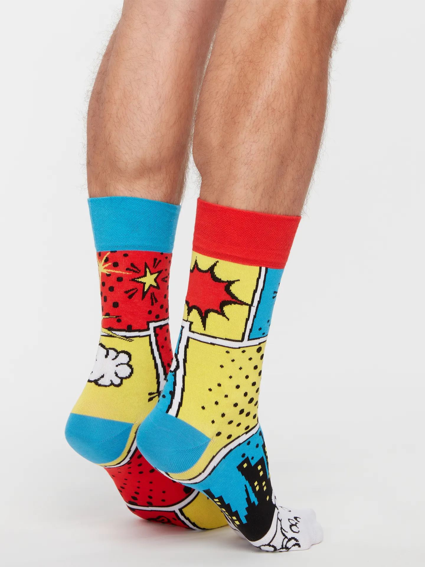 Lustige Socken Bunte Comics - Image 3