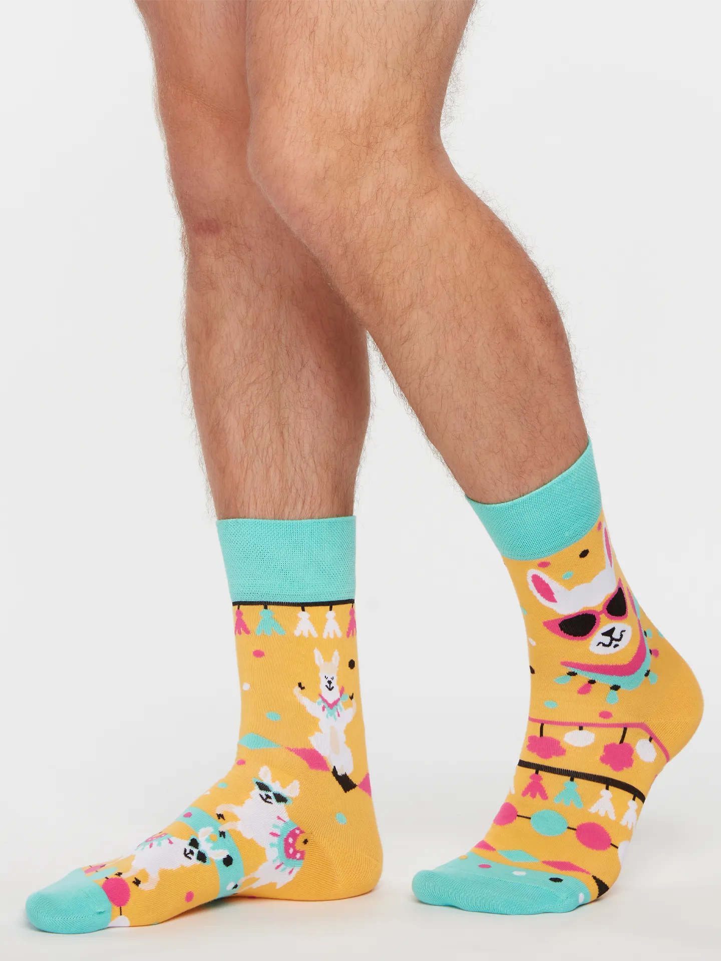 Lustige Socken Cooles Lama - Image 2