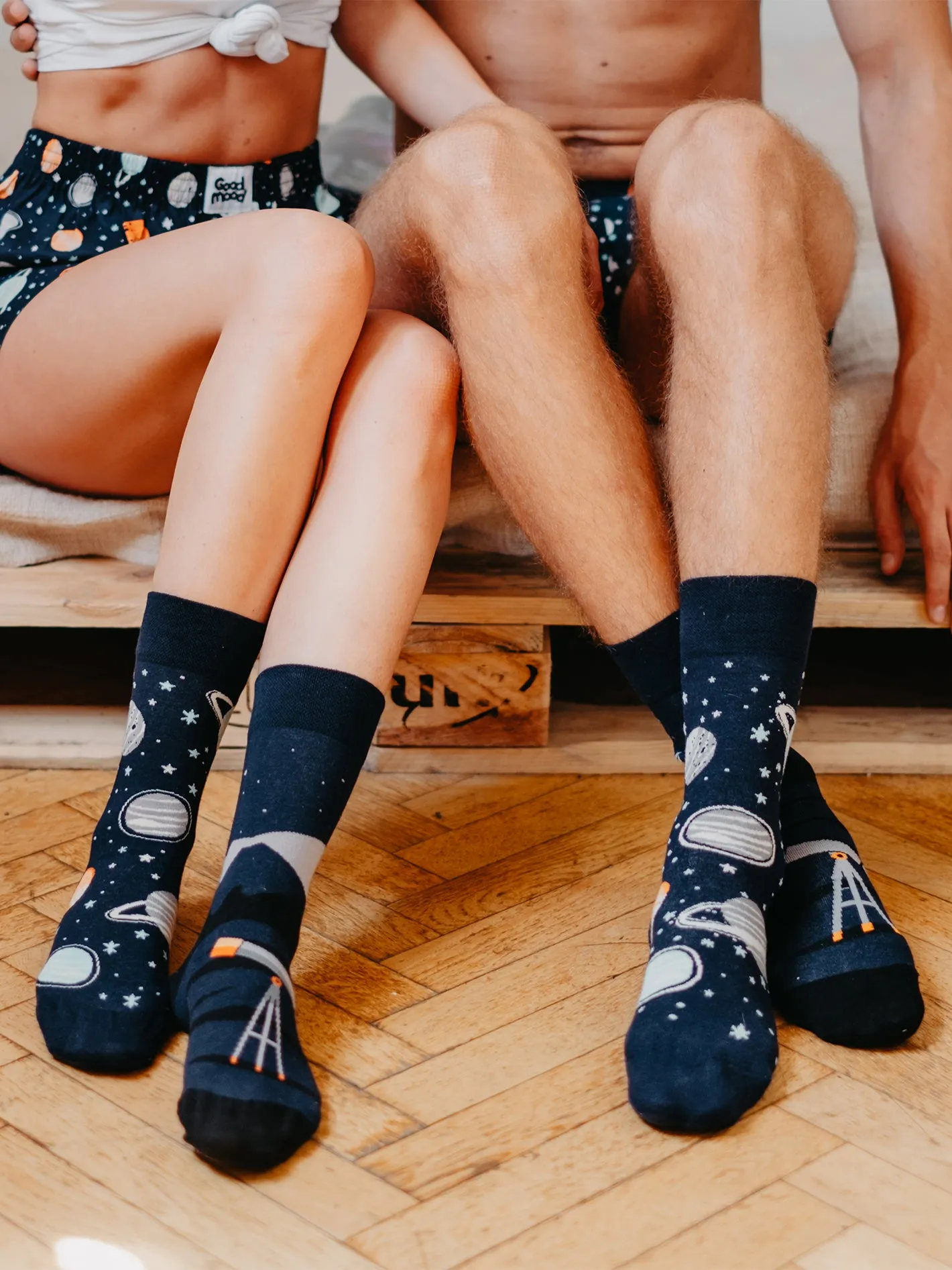 Lustige Socken Kosmos - Image 4
