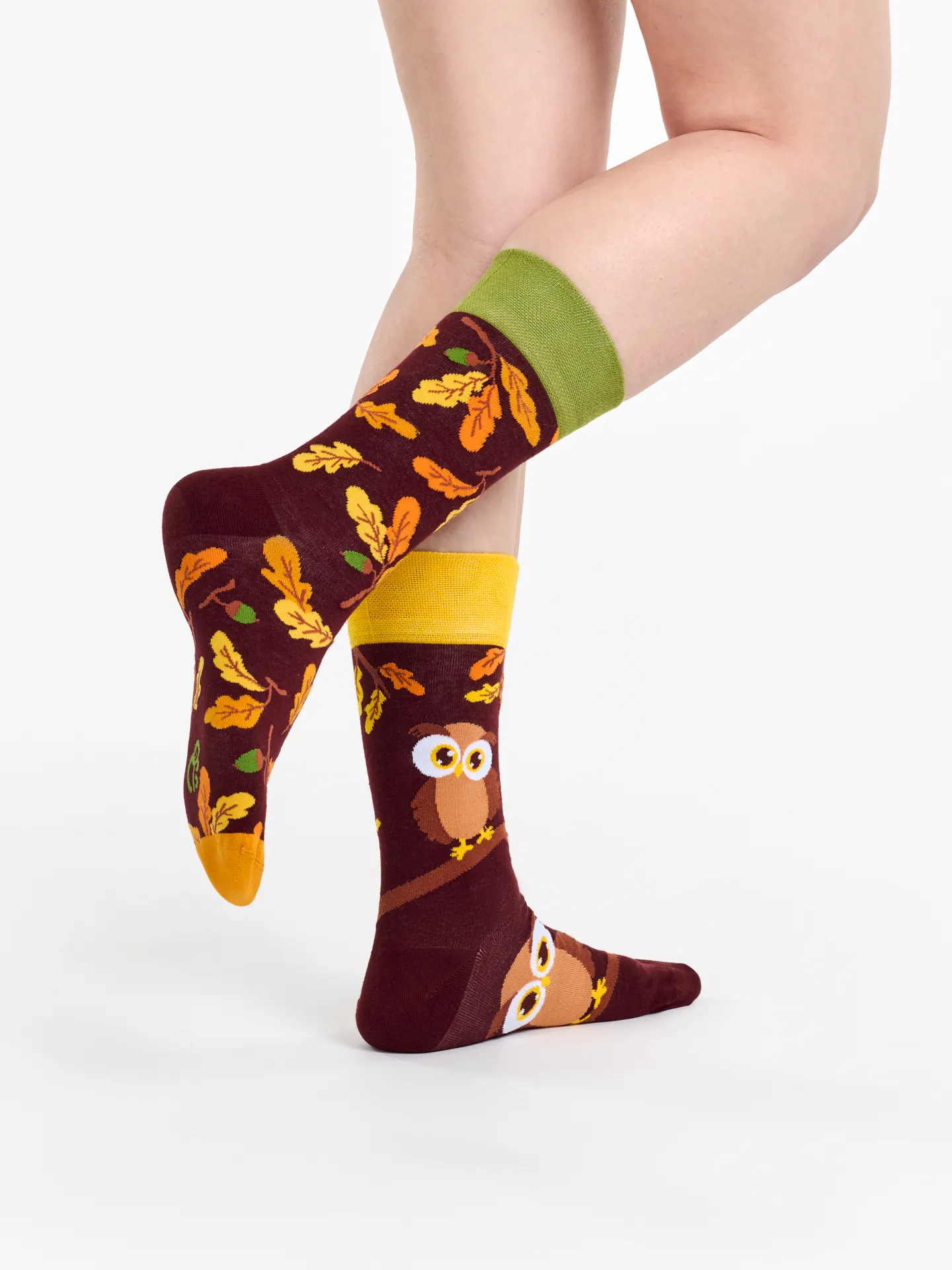 Lustige Socken Neugierige Eule - Image 3