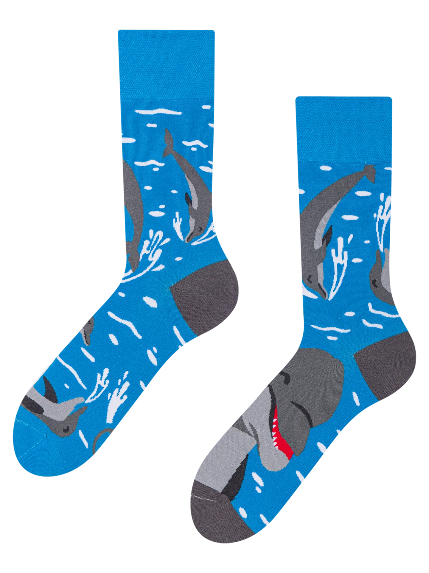 Lustige Socken Delfine