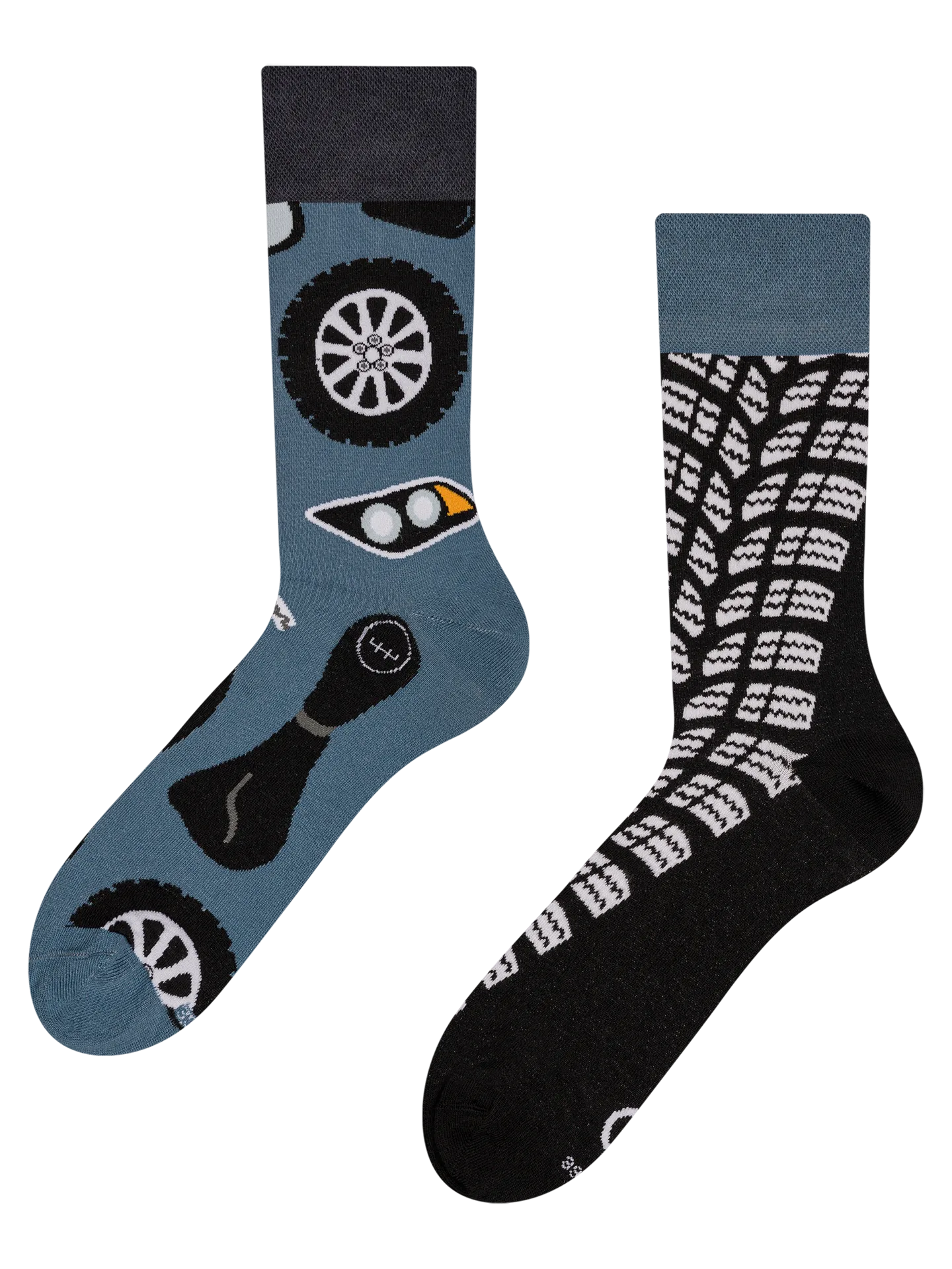 Lustige Socken Fahrer