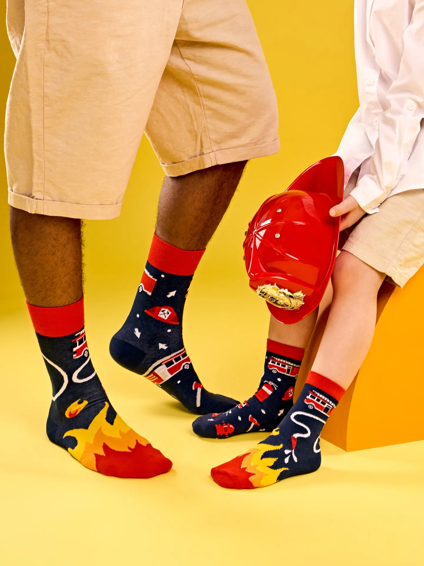 Lustige Socken Feuerwehrmann - Image 2
