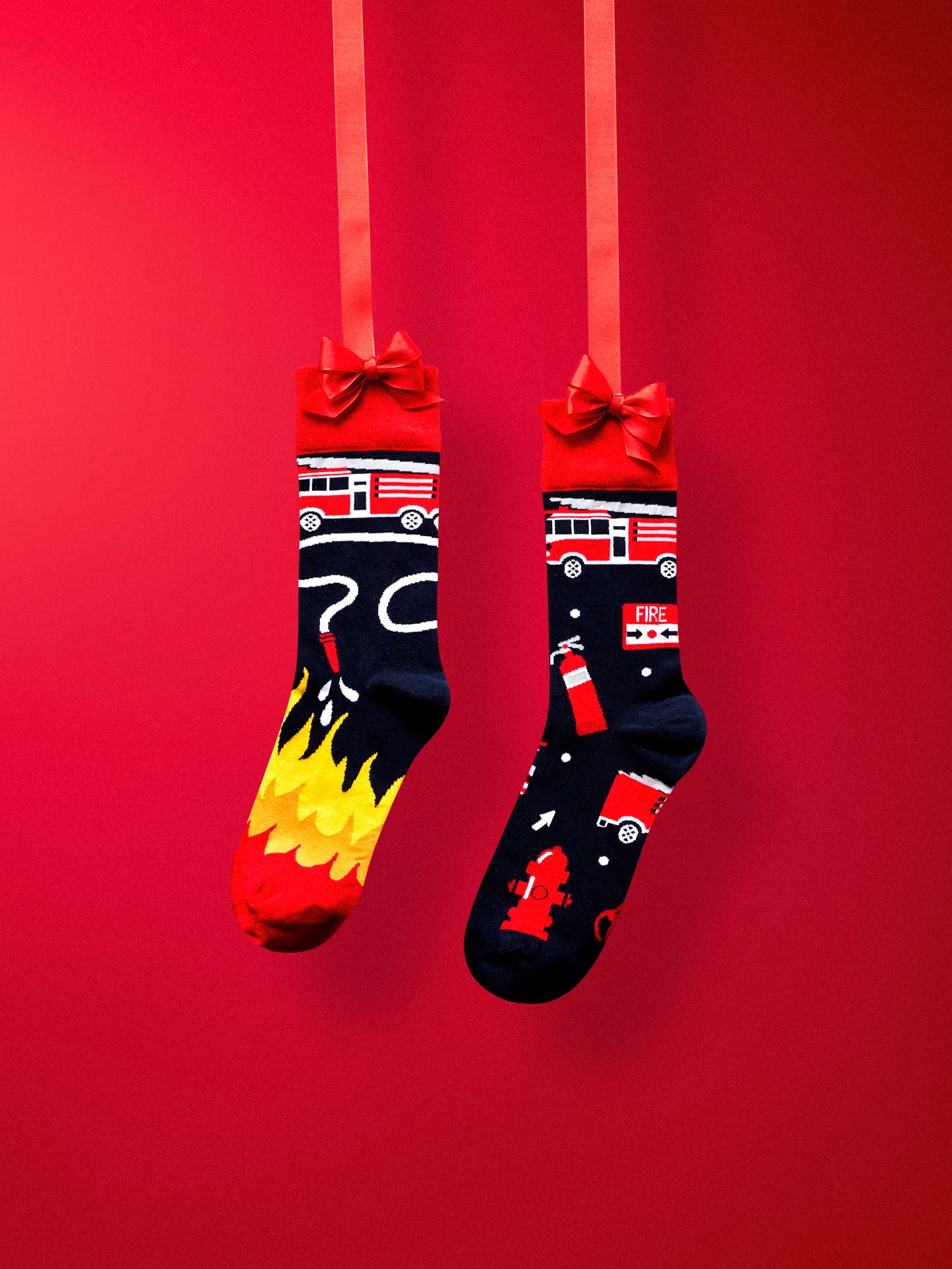 Lustige Socken Feuerwehrmann - Image 5