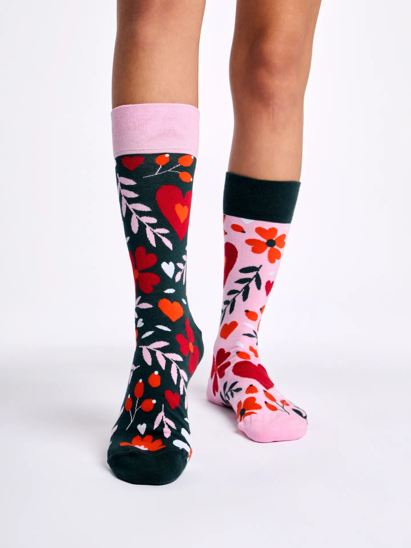 Lustige Socken Blumenliebe - Image 3