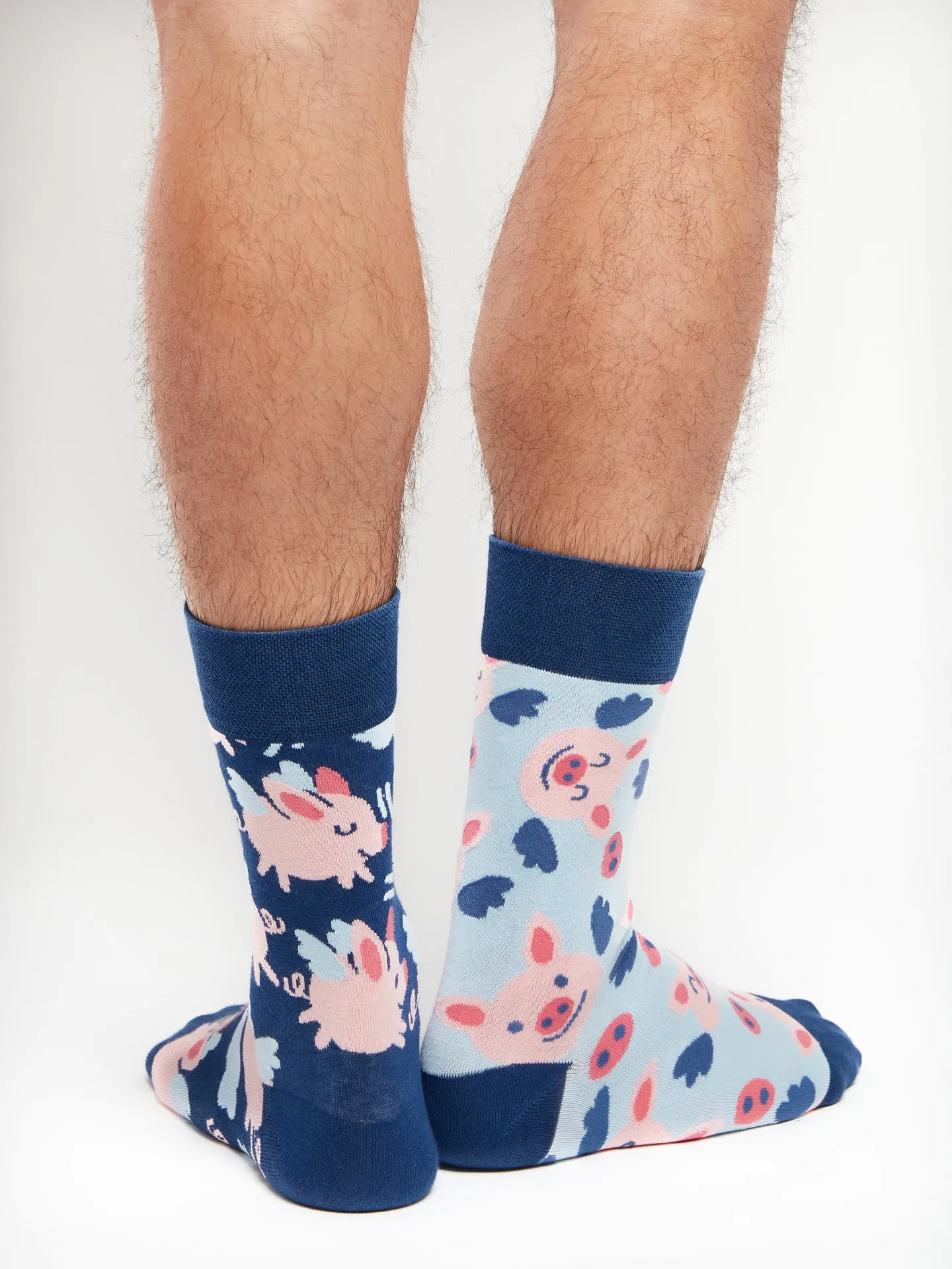 Lustige Socken Fliegende Schweine - Image 3