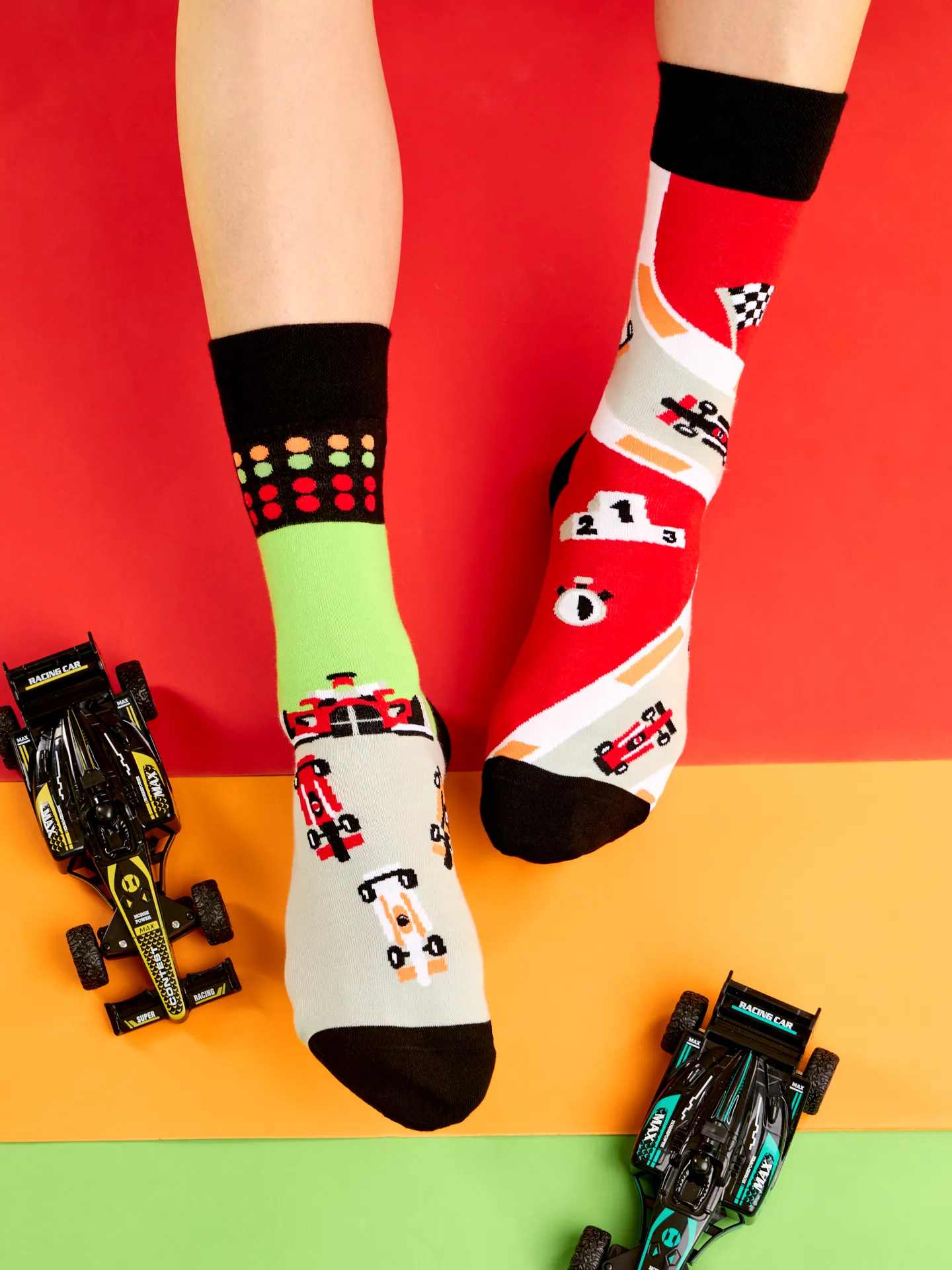 Lustige Socken Formel-Rennen - Image 4
