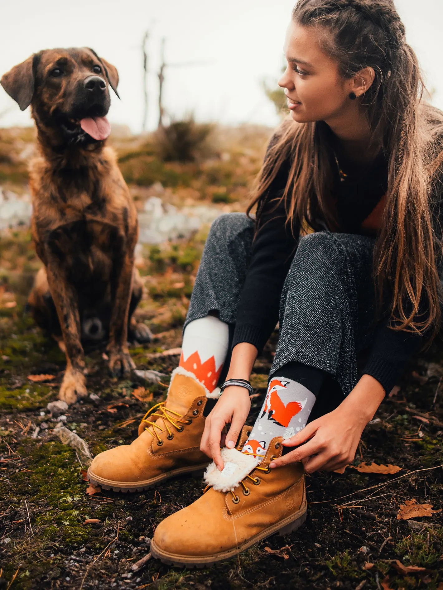 Lustige Socken Fuchs - Image 5