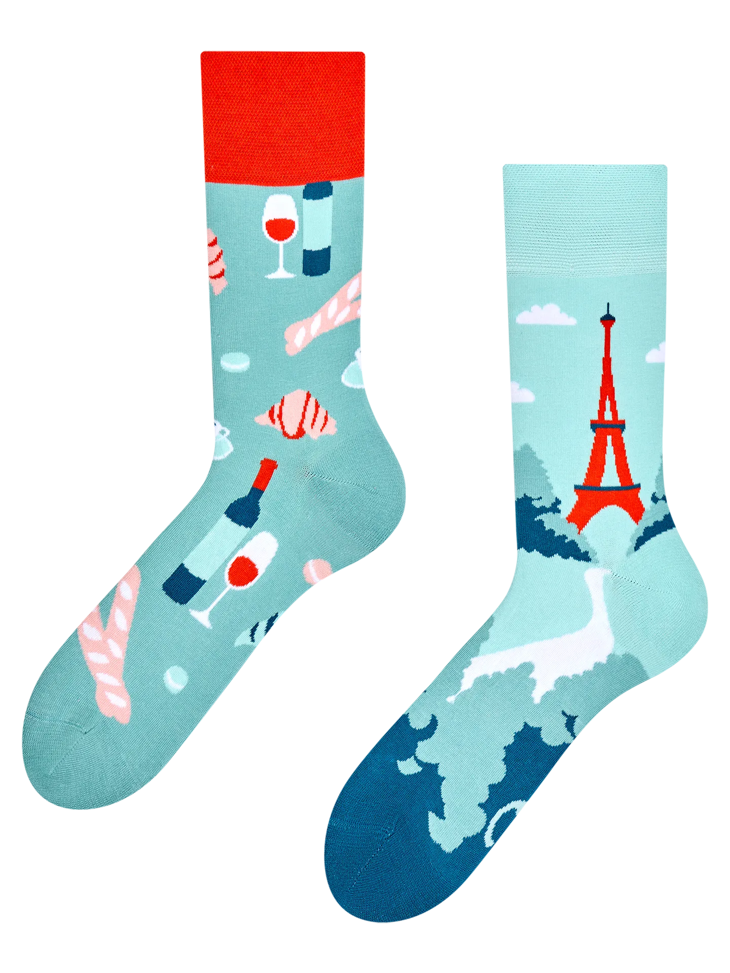 Lustige Socken Frankreich