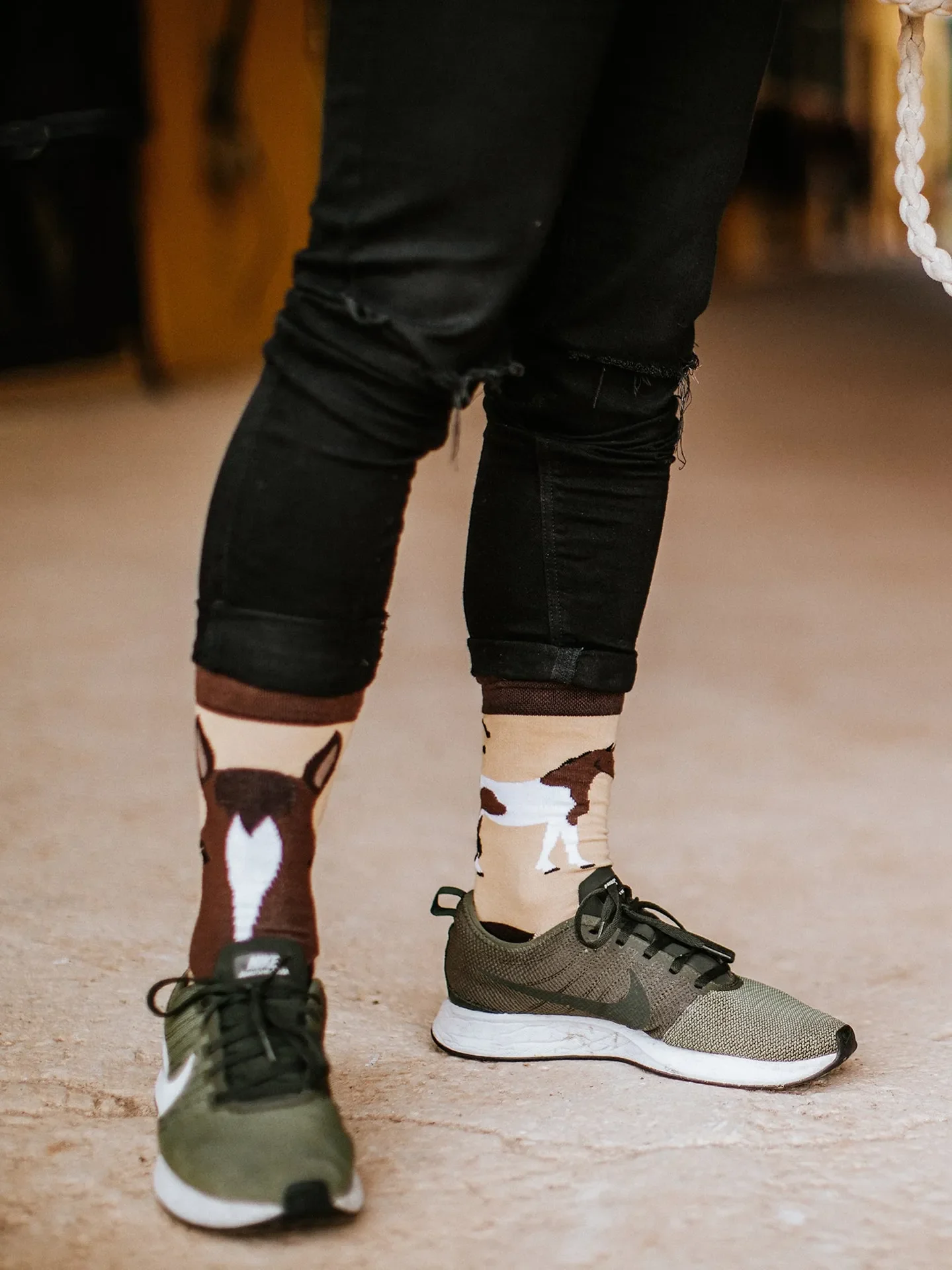 Lustige Socken Pferde - Image 5