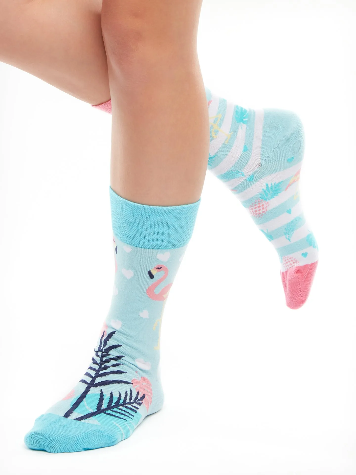 Lustige Socken Liebes-Flamingos - Image 2