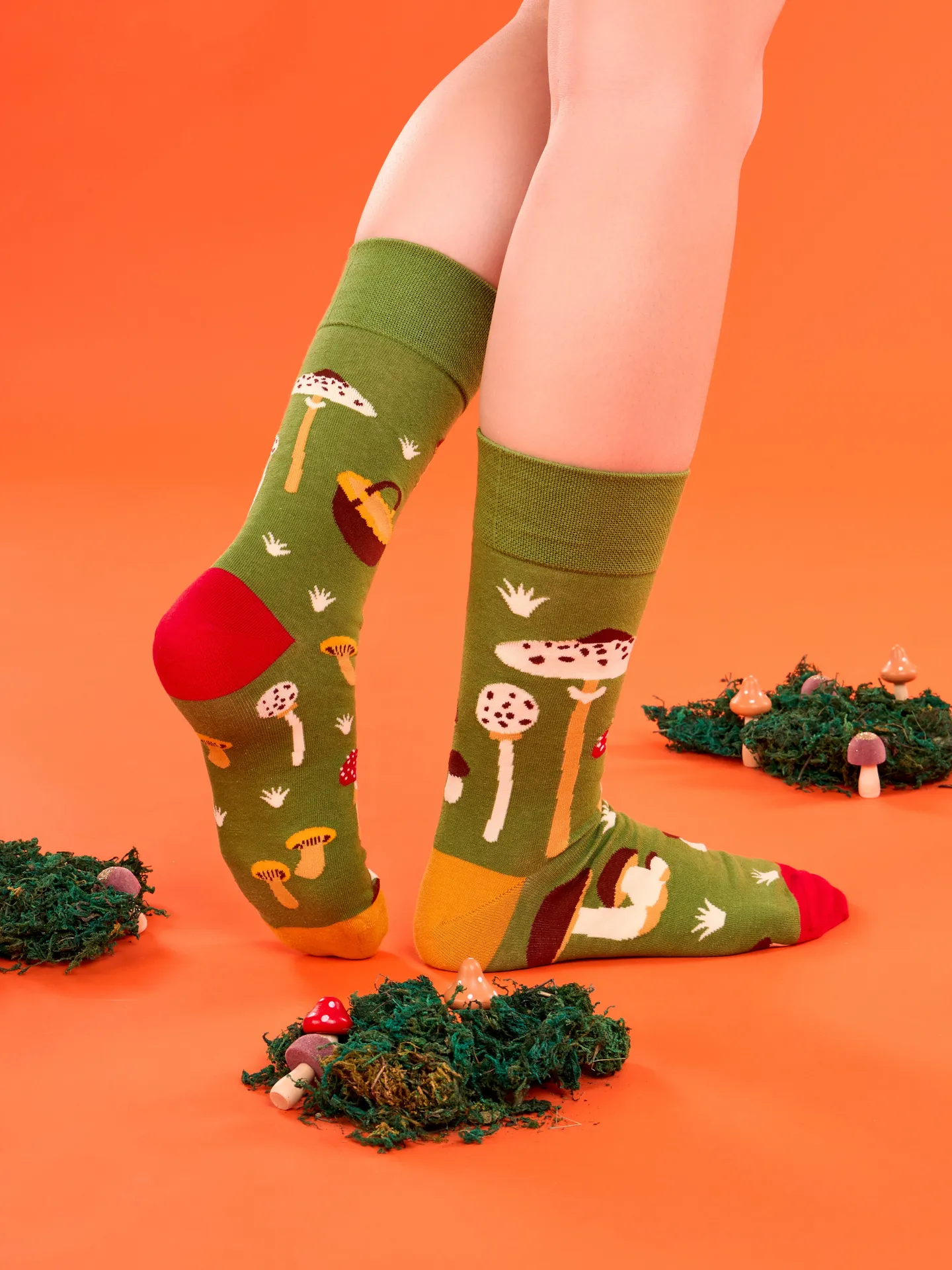 Lustige Socken Pilzjagd - Image 5