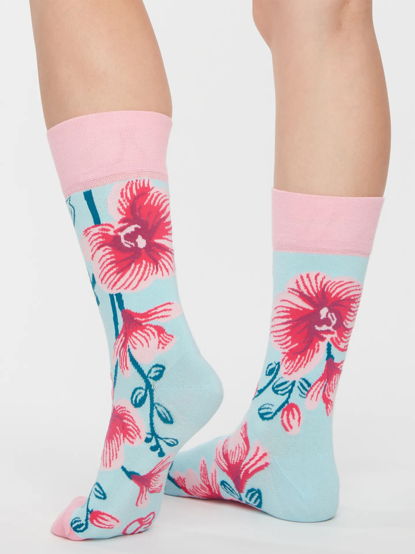 Lustige Socken Orchidee - Image 3