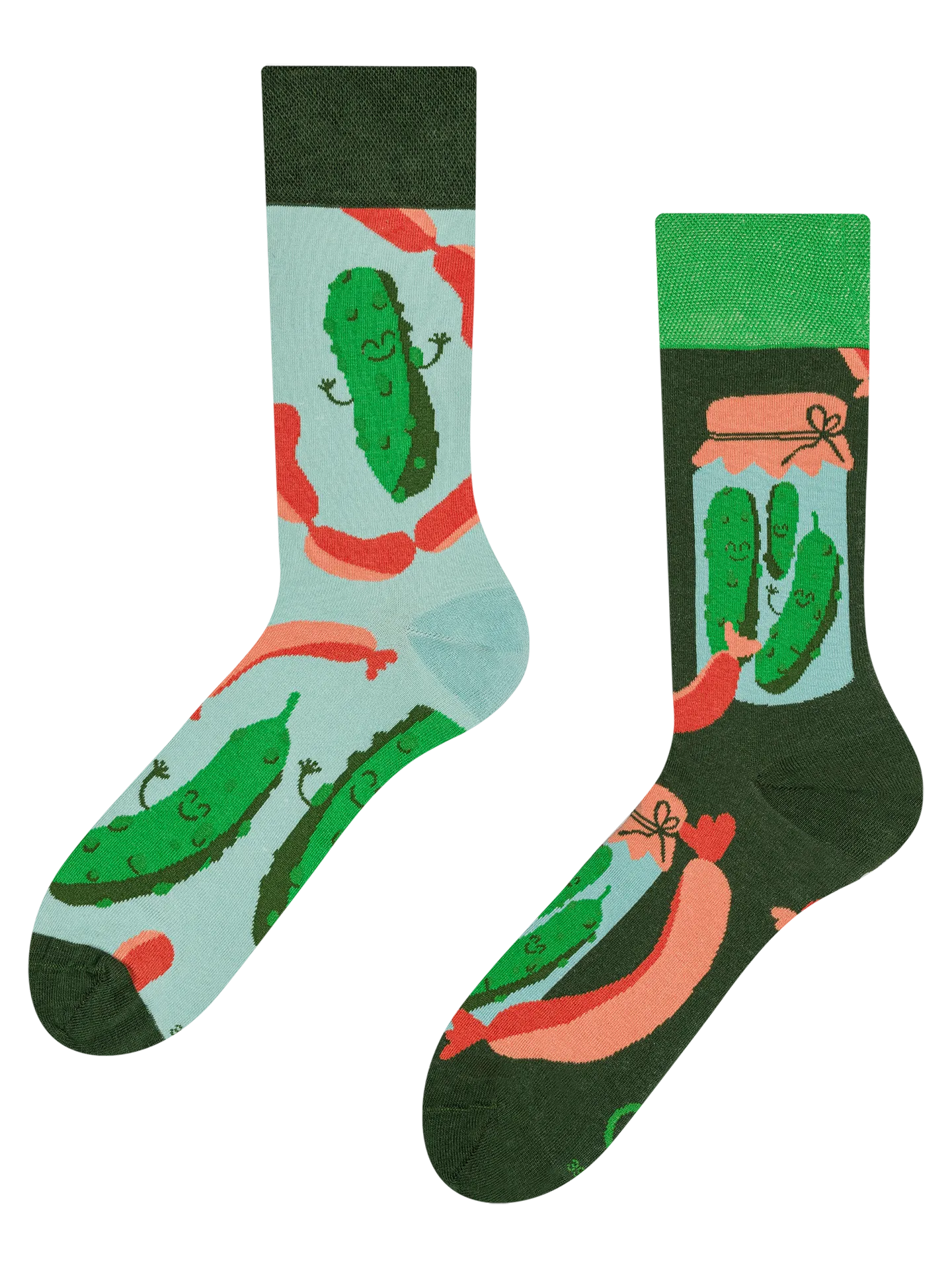 Lustige Socken Essiggurken
