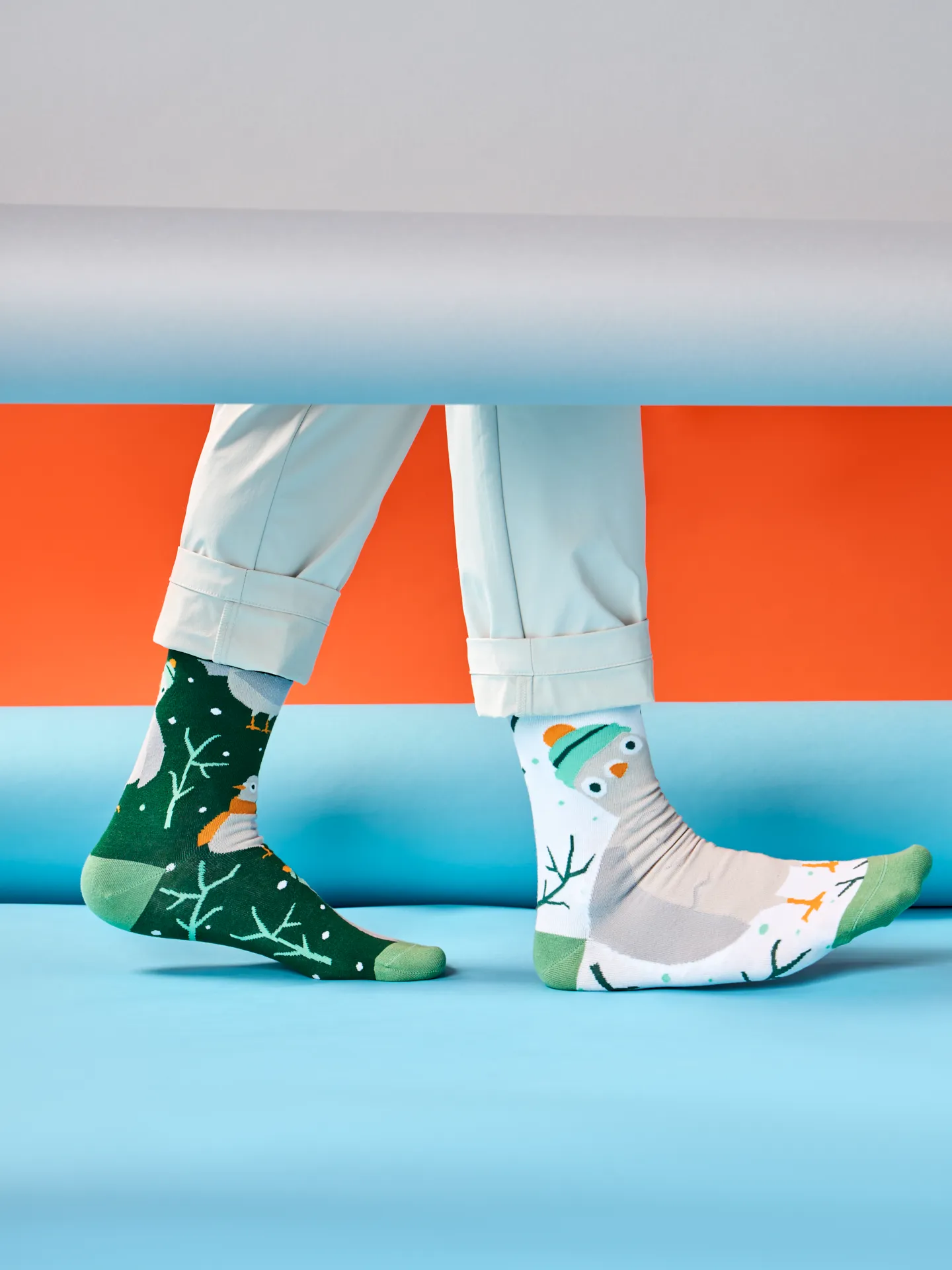 Lustige Socken Taube - Image 4