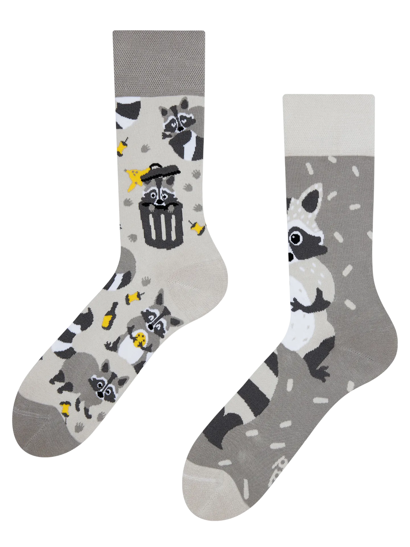 Lustige Socken Waschbär