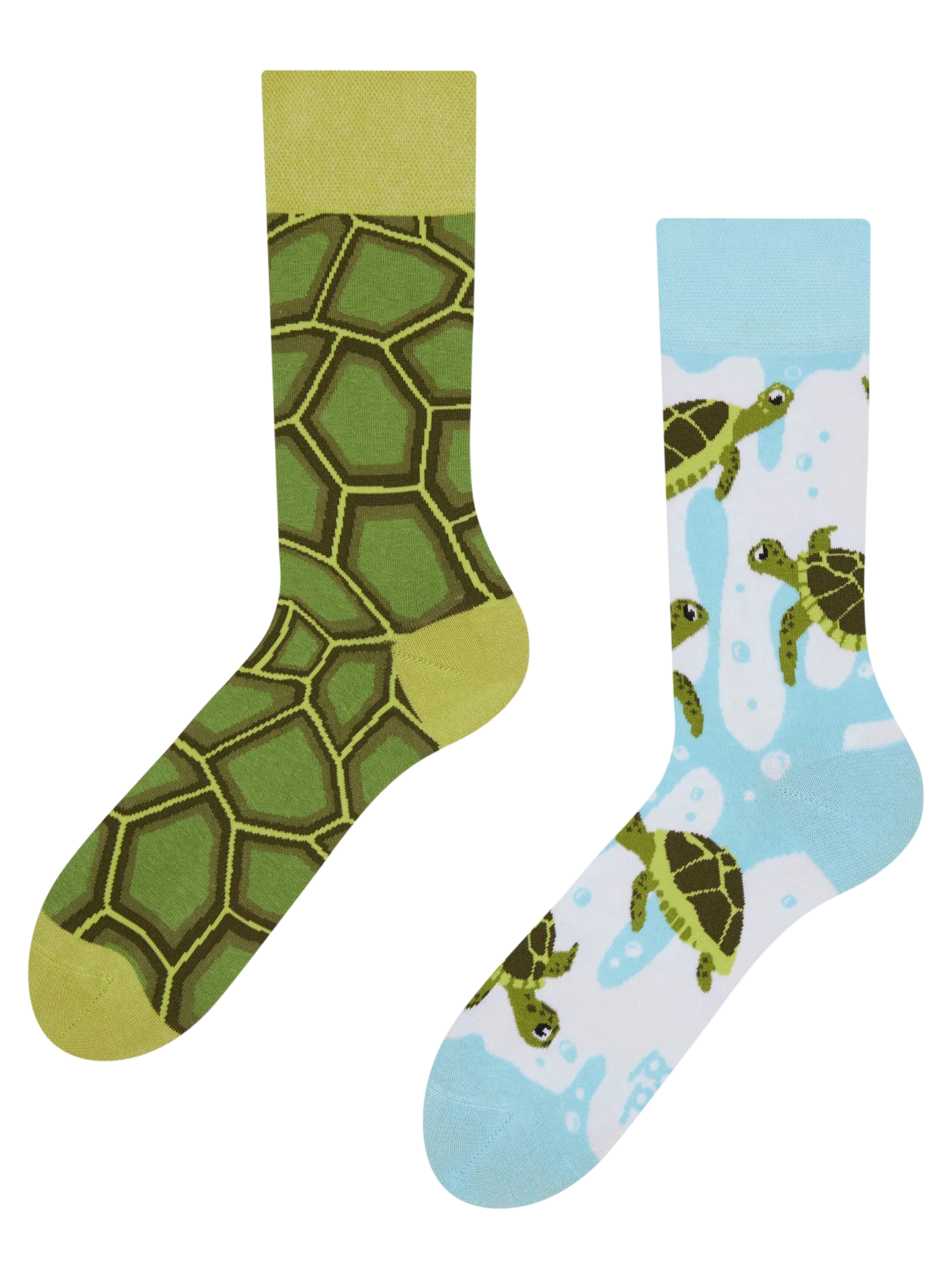 Lustige Socken Meeresschildkröten