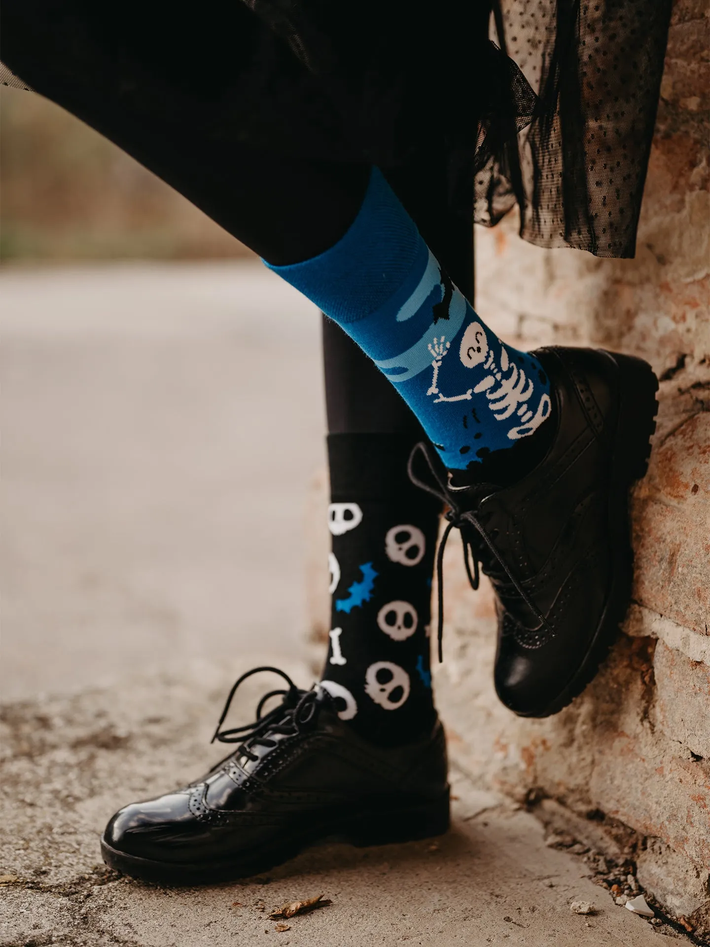 Lustige Socken Skelette - Image 4