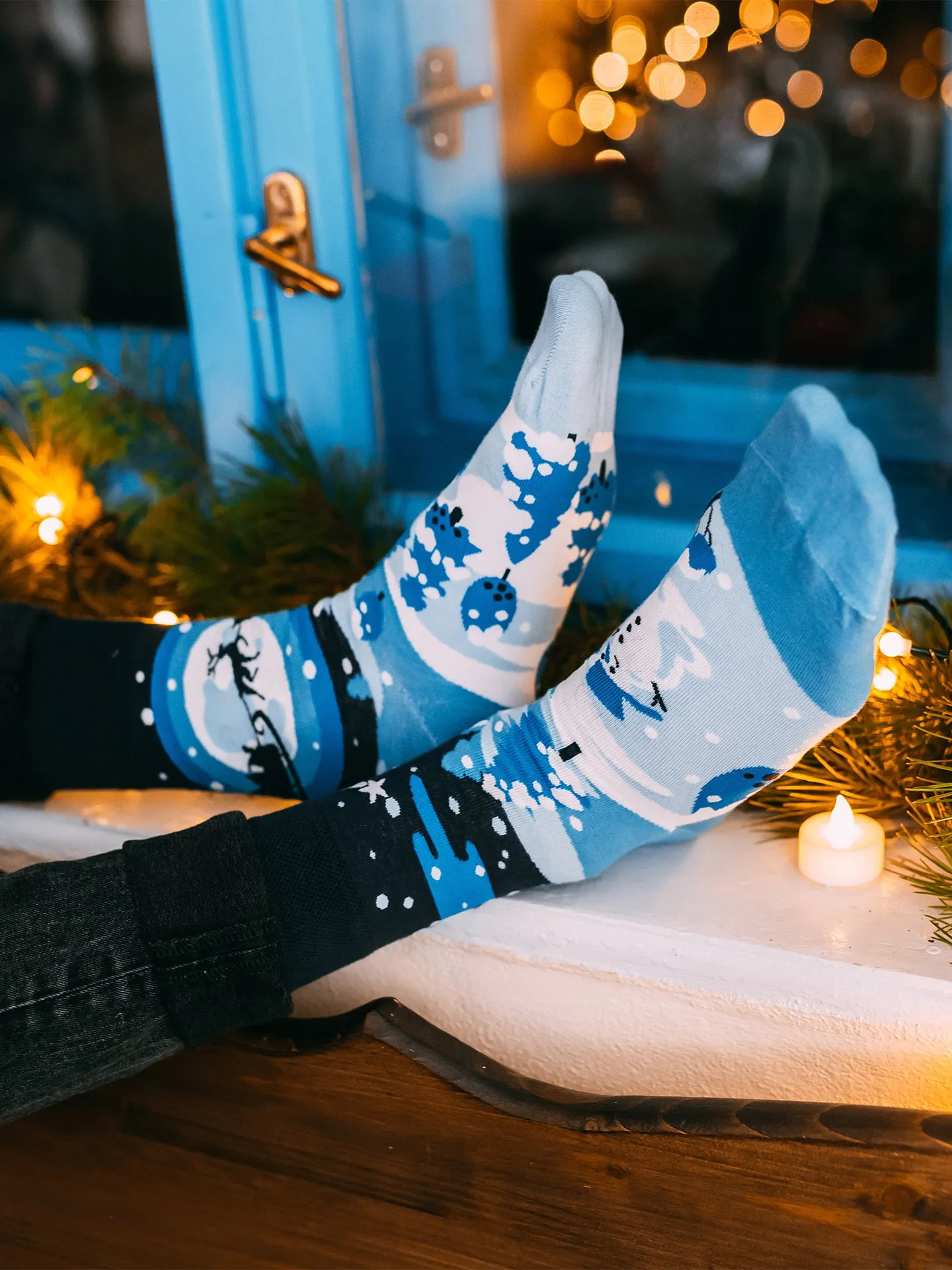 Lustige Socken Winter - Image 5