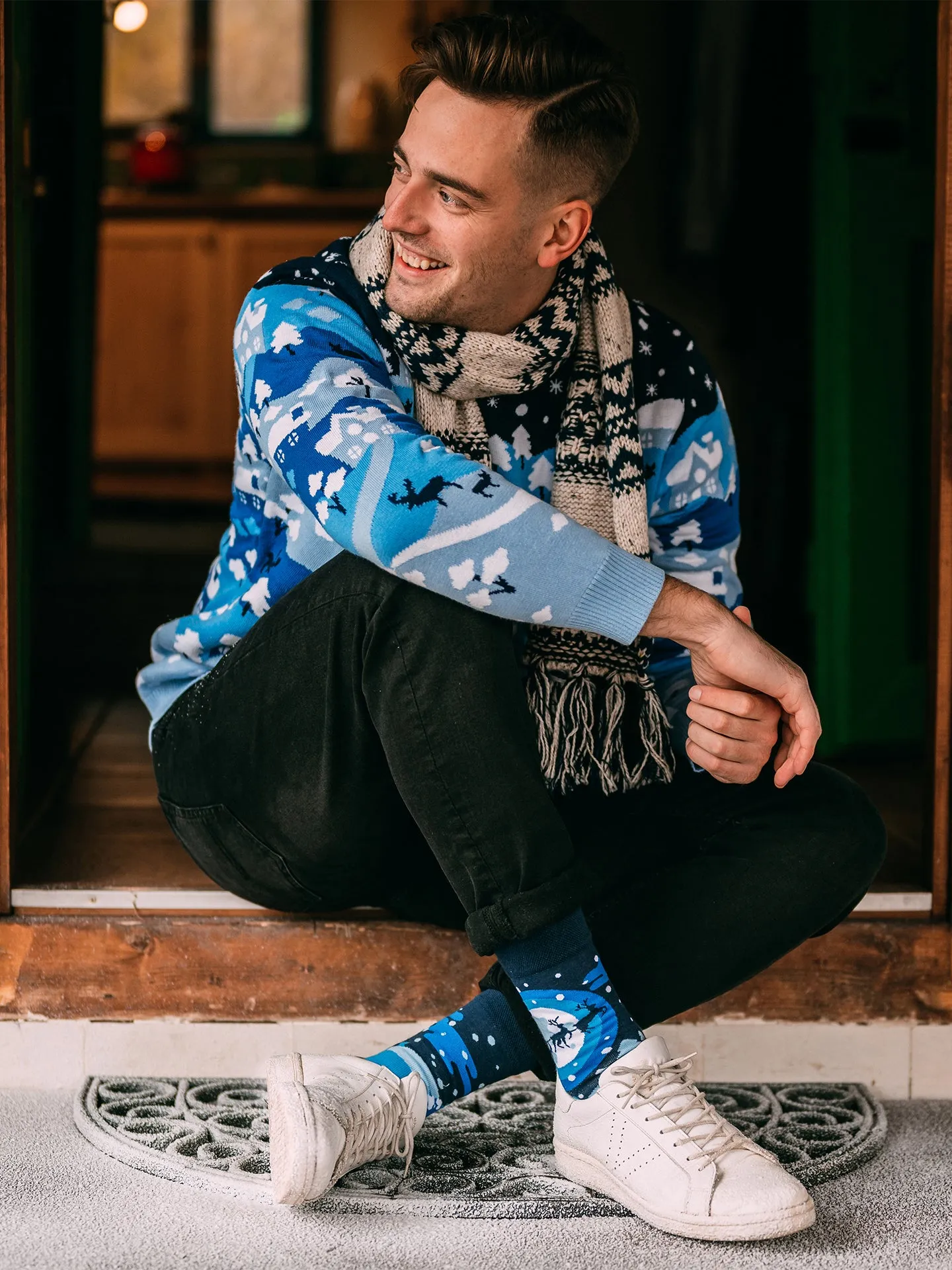 Lustige Socken Winter - Image 6