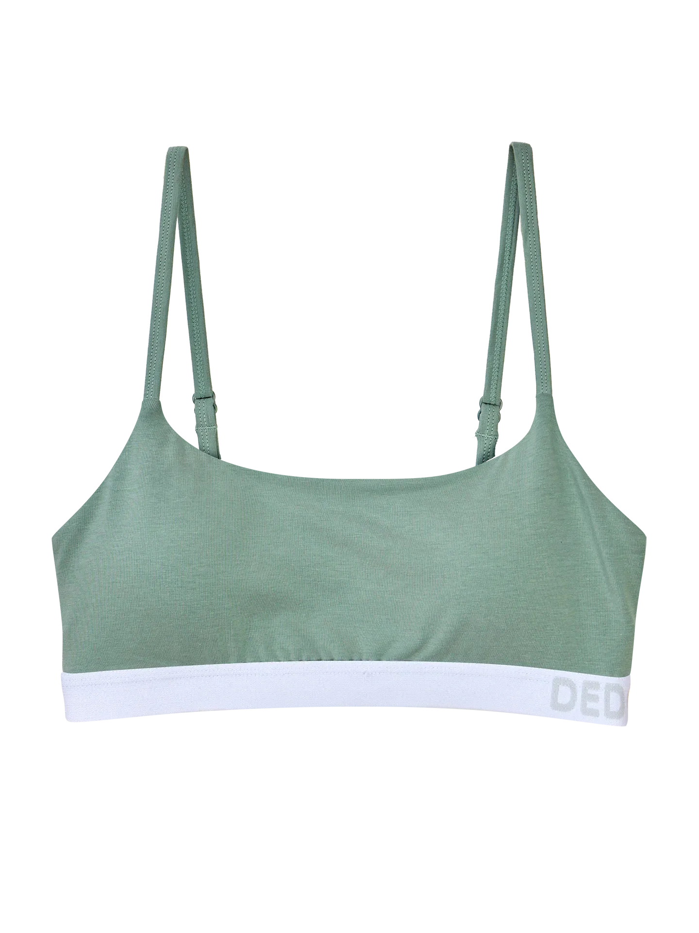 Salbeigrüne Modal-Damenbralette