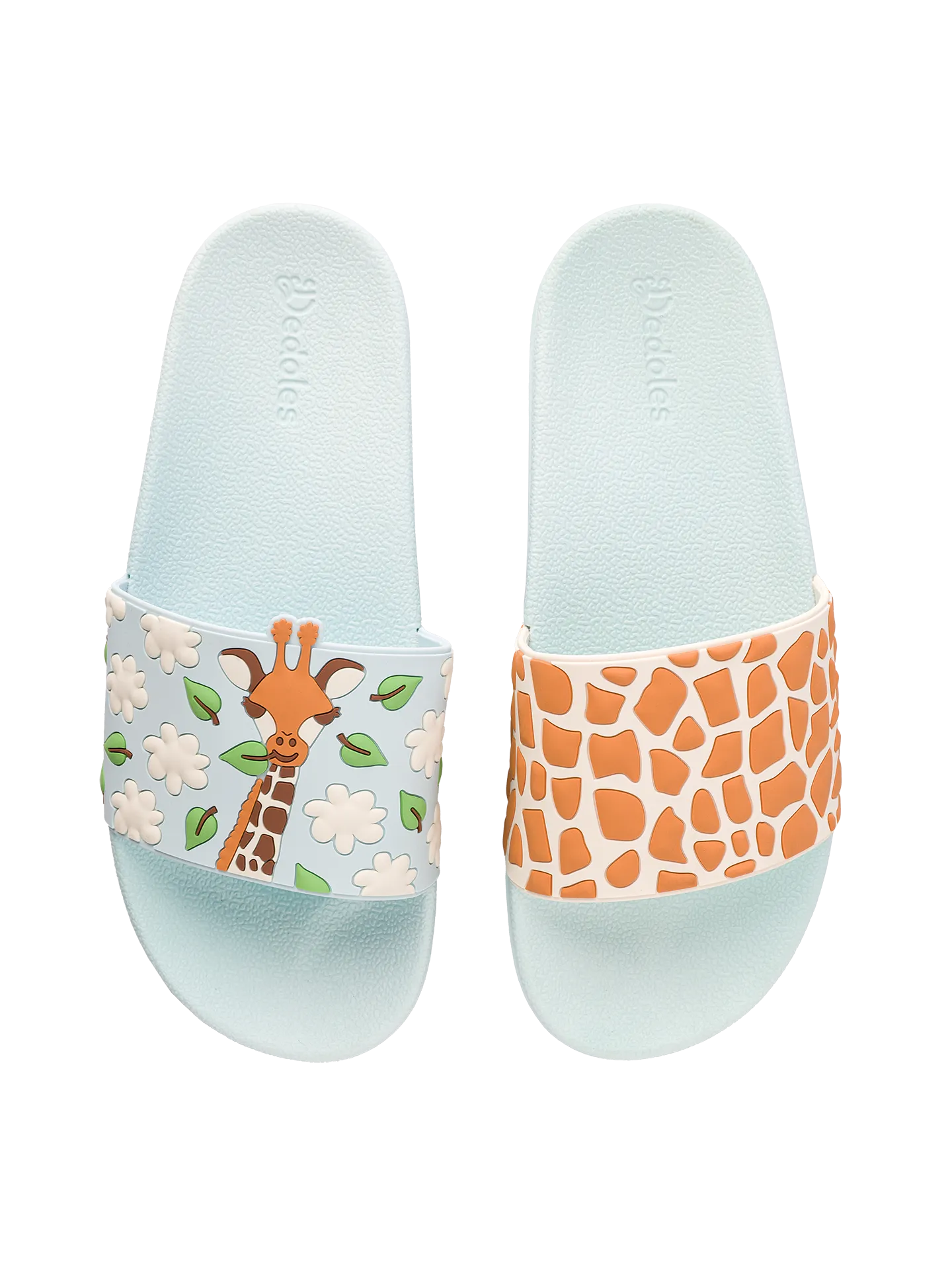 Lustige Pantoletten Niedliche Giraffe