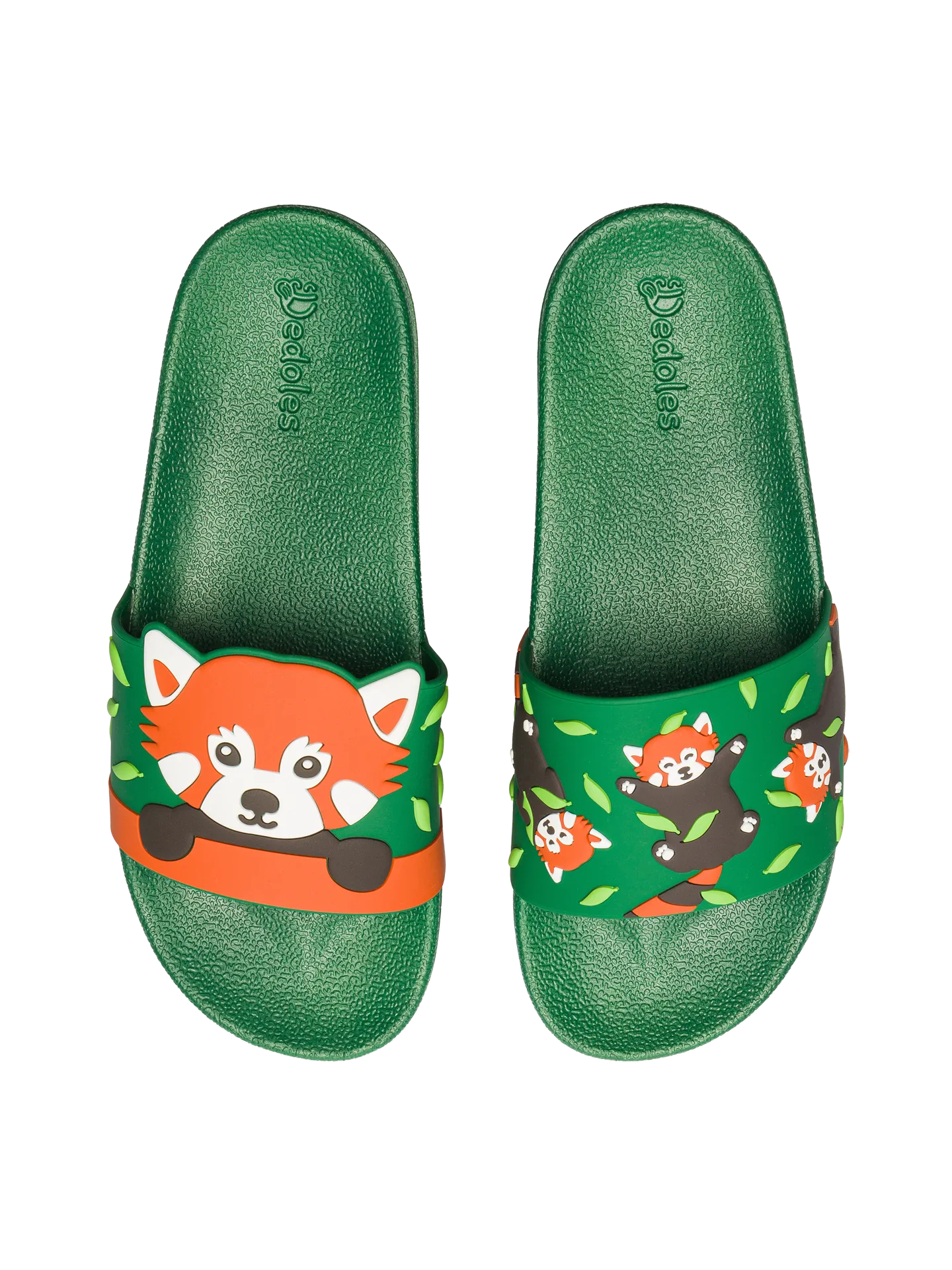 Lustige Pantoletten Roter Panda