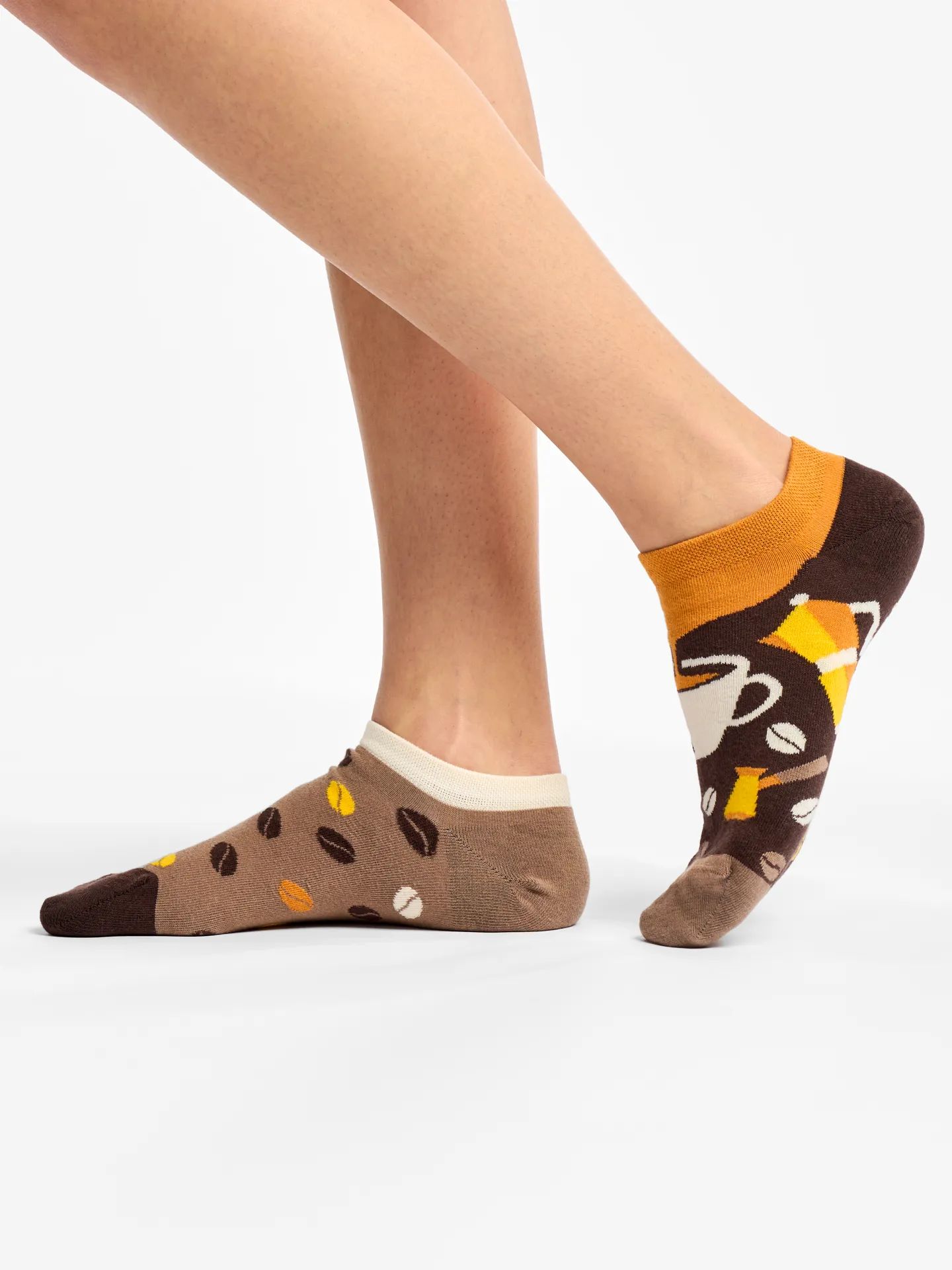 Lustige Sneakersocken Kaffeebohnen - Image 3