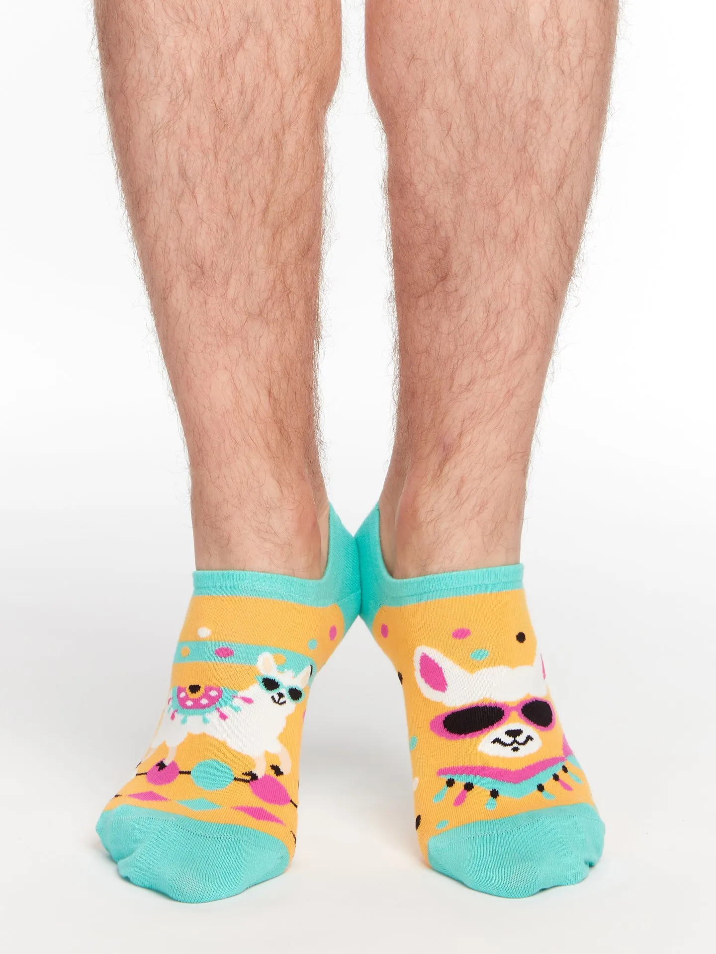 Lustige Sneakersocken Cooles Lama - Image 2